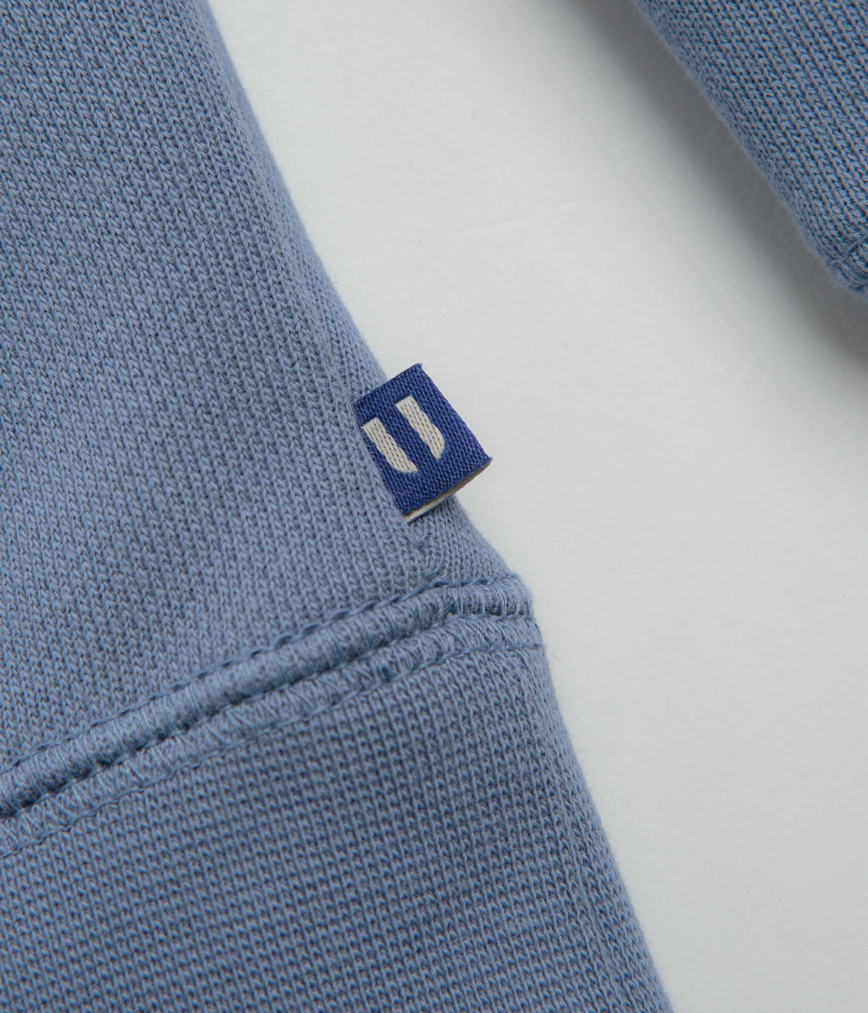 Stylish Everyday Wear Uskees 7005 Crewneck Sweatshirt - Cornflower Blue
