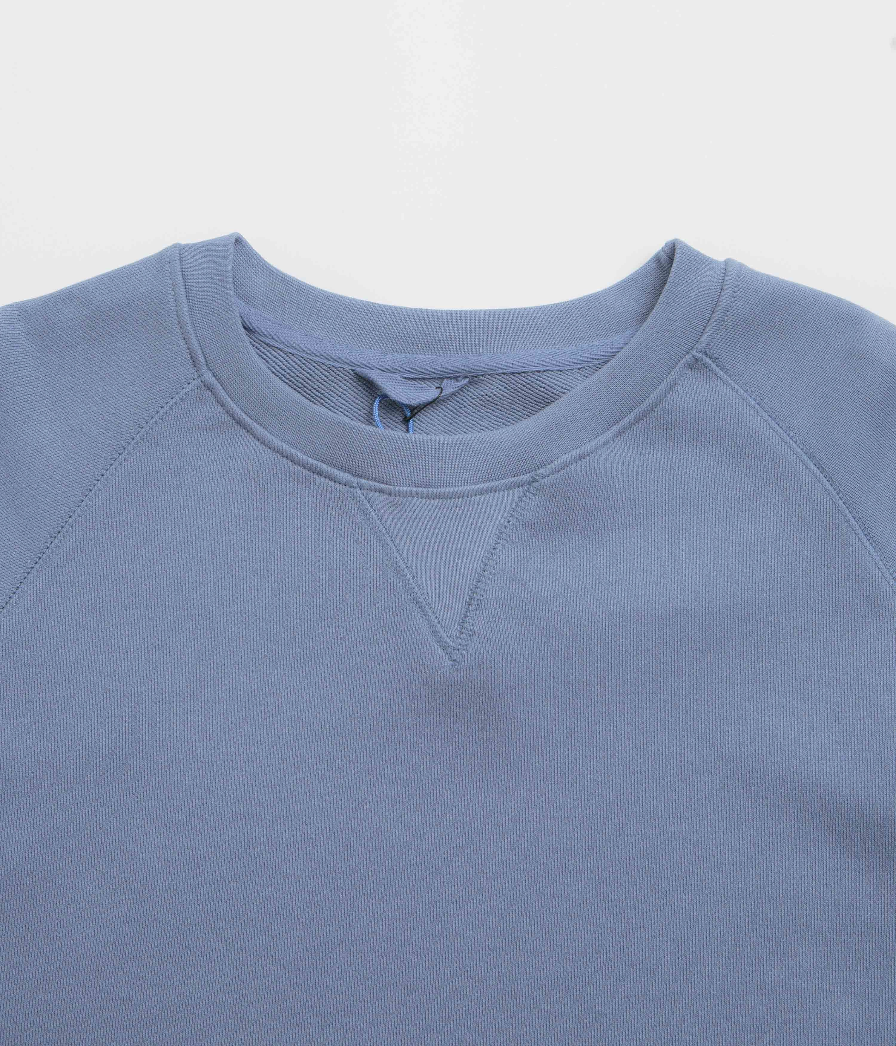 Uskees 7005 Crewneck Sweatshirt - Cornflower Blue Casual Vibes Seasonal Must-Have