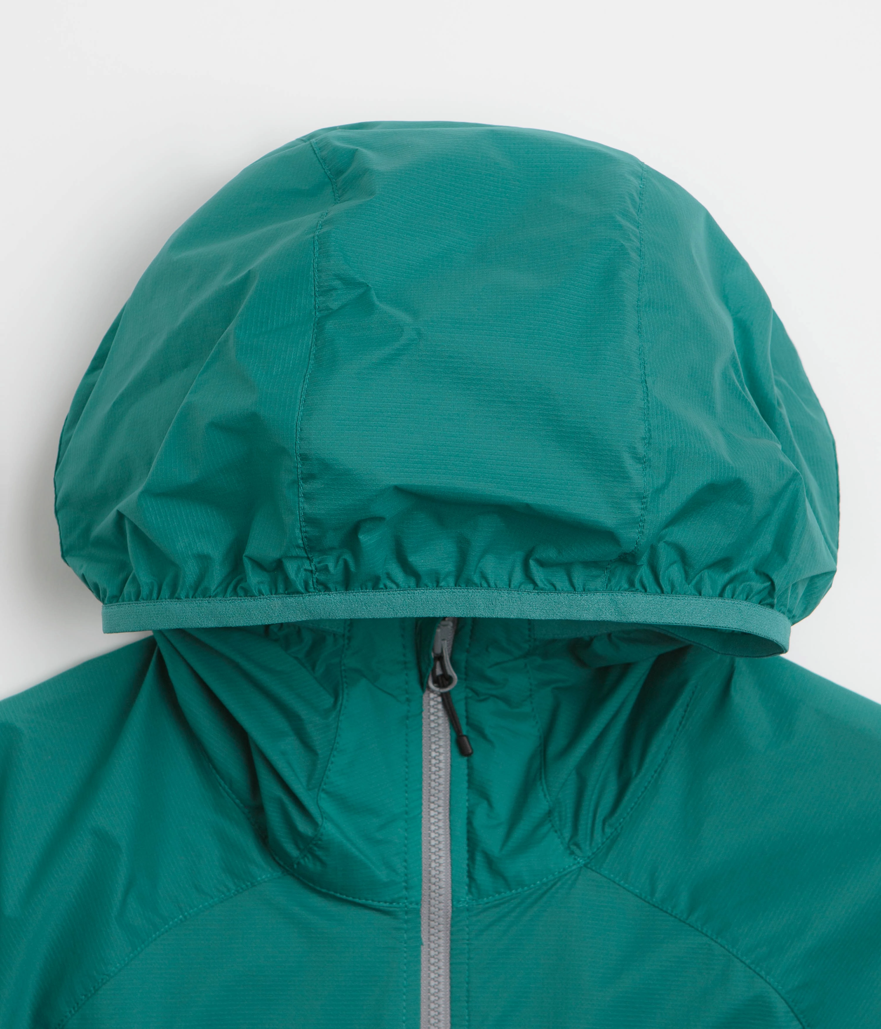 No Collar Lightweight Thermal Tech Cayl Light EQ Jacket - Green