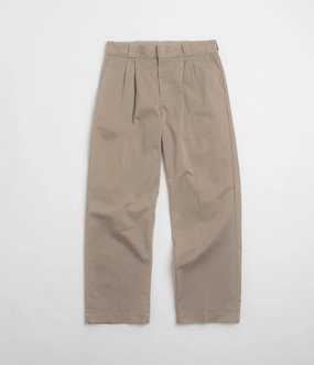 Dickies Unionville Pleated Work Pants - Desert Sand Layered Style