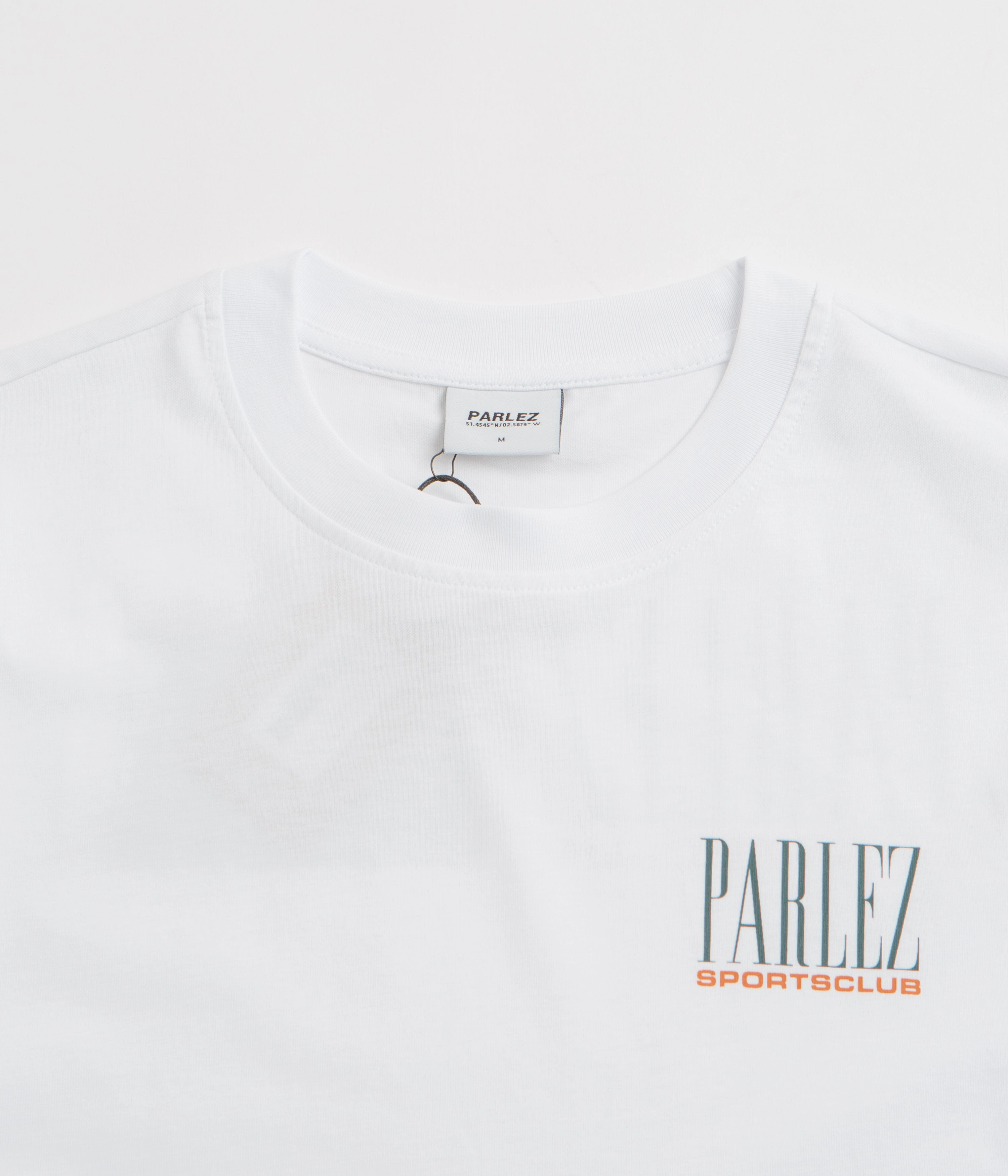 Lint Resistant Surface Versatile Layering Piece Parlez Auriga T-Shirt - White