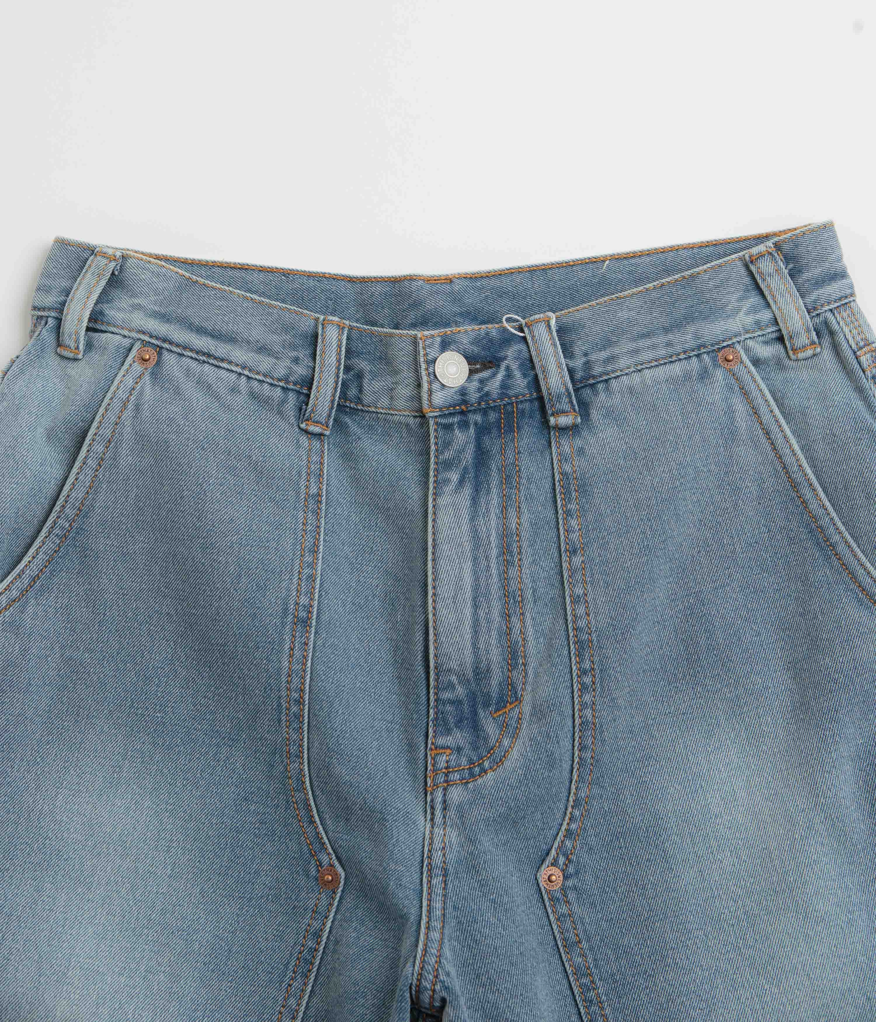 Trend Essential thisisneverthat Denim Carpenter Shorts - Washed Blue