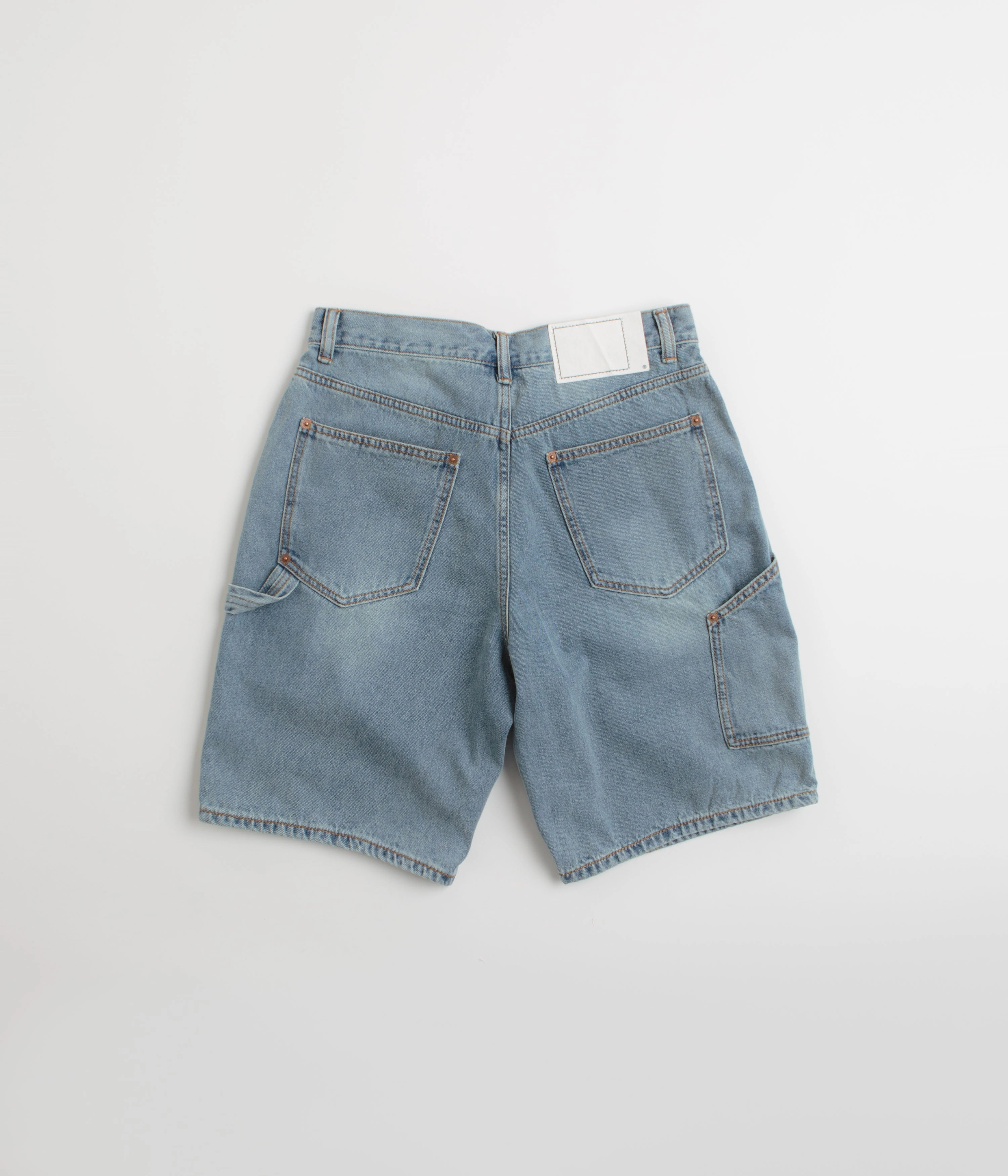thisisneverthat Denim Carpenter Shorts - Washed Blue martial arts gear Soft Motion