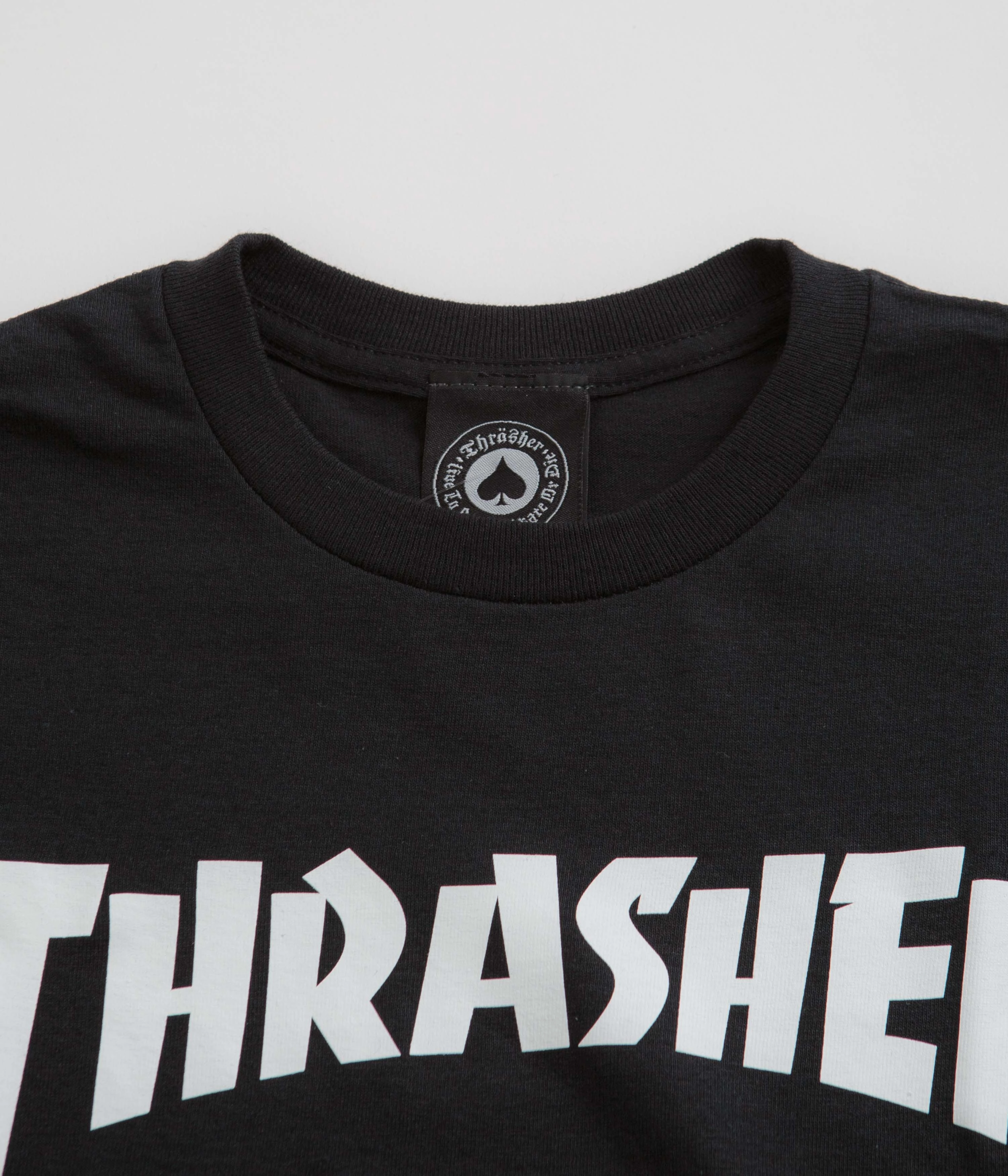 Easy Fit Thrasher Skate Mag T-Shirt - Black