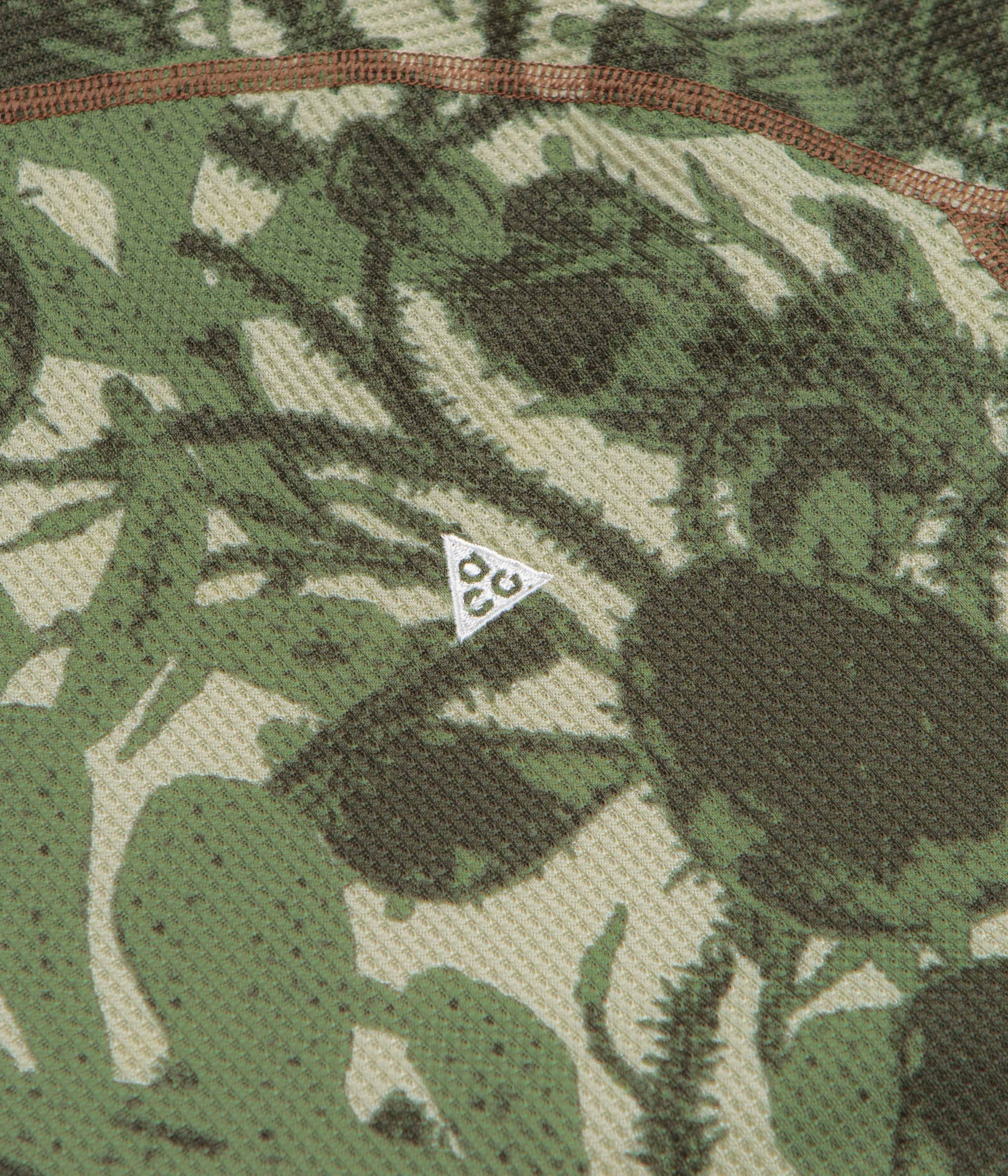Nike ACG AOP Chinati T-Shirt  - Light Khaki / Cargo Khaki / Summit White Organic Cotton Soft Touch