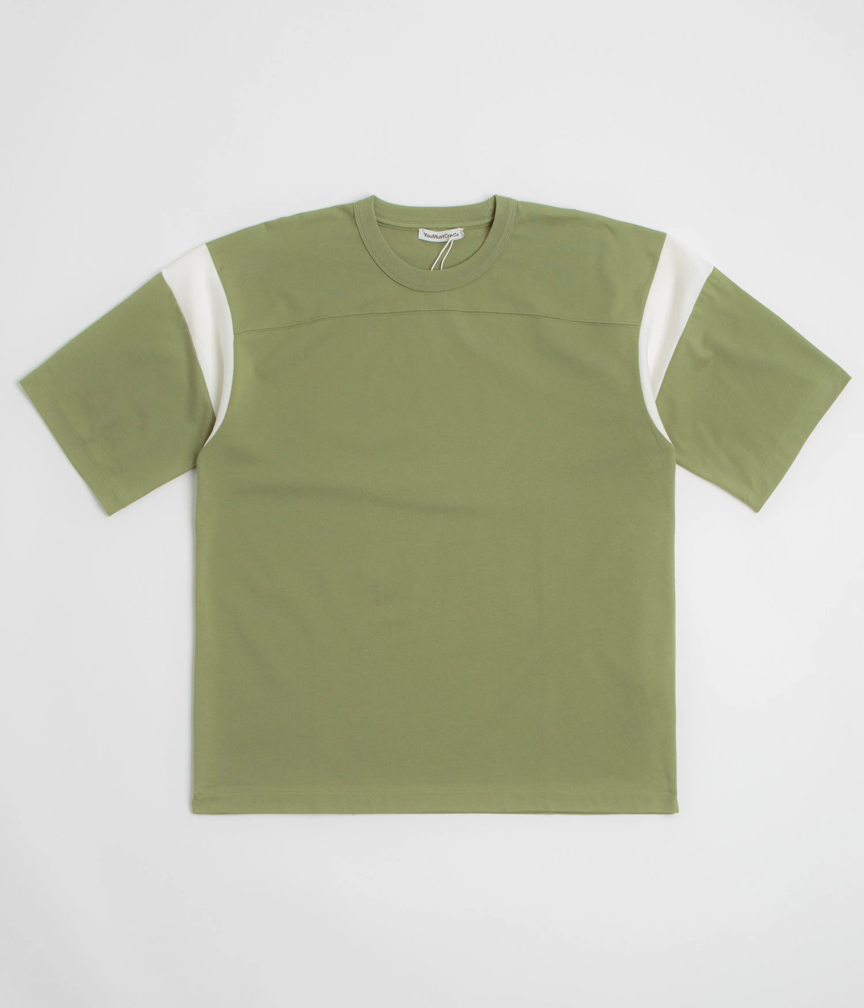 Seasonal Trend Cool Comfort YMC Skate T-Shirt - Green / White
