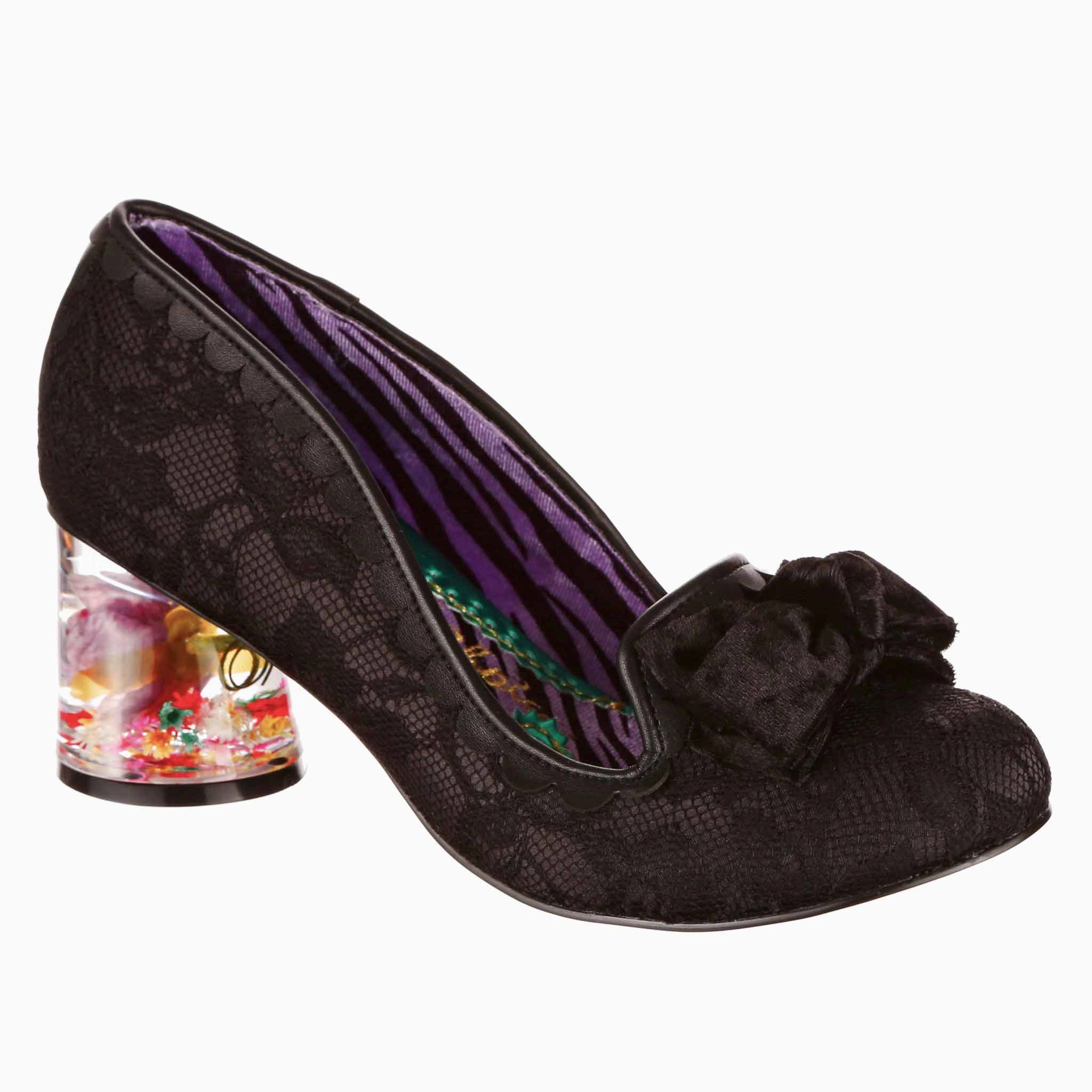 Frosted Flower Vintage Pumps Stylish Mood