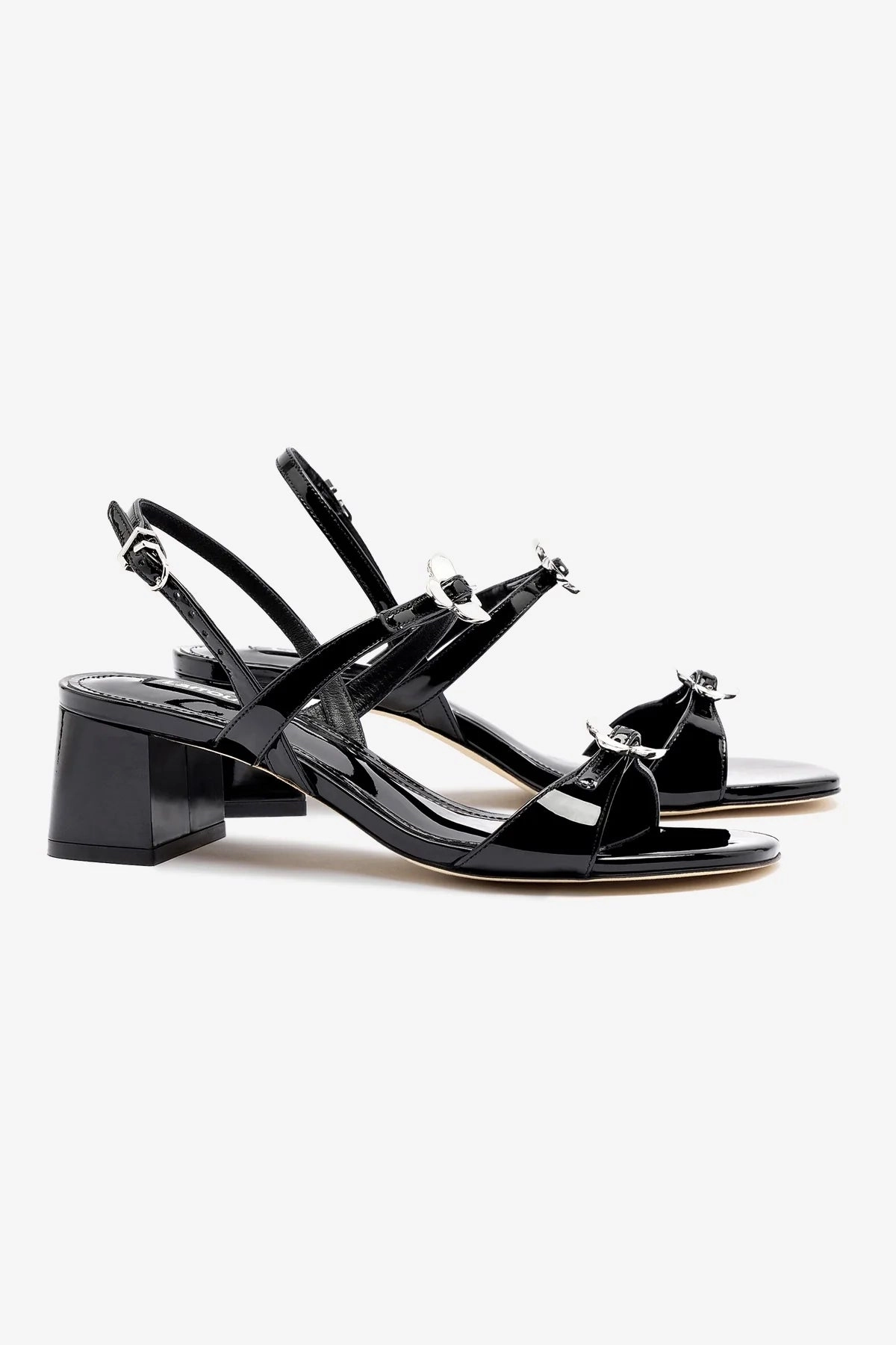 Impact Diffusing Tinx Block In Black Patent Leather