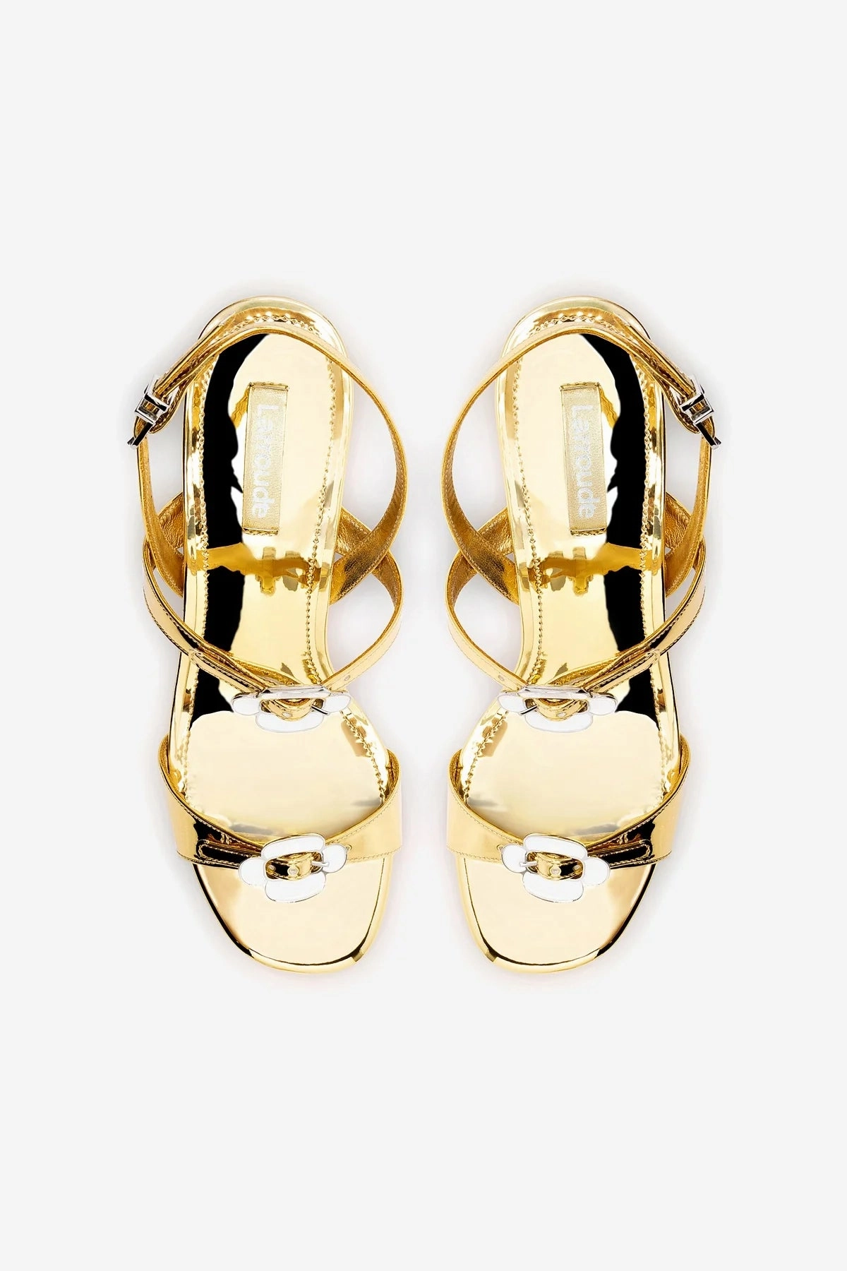 Tinx Block In Gold Specchio Evening Ease