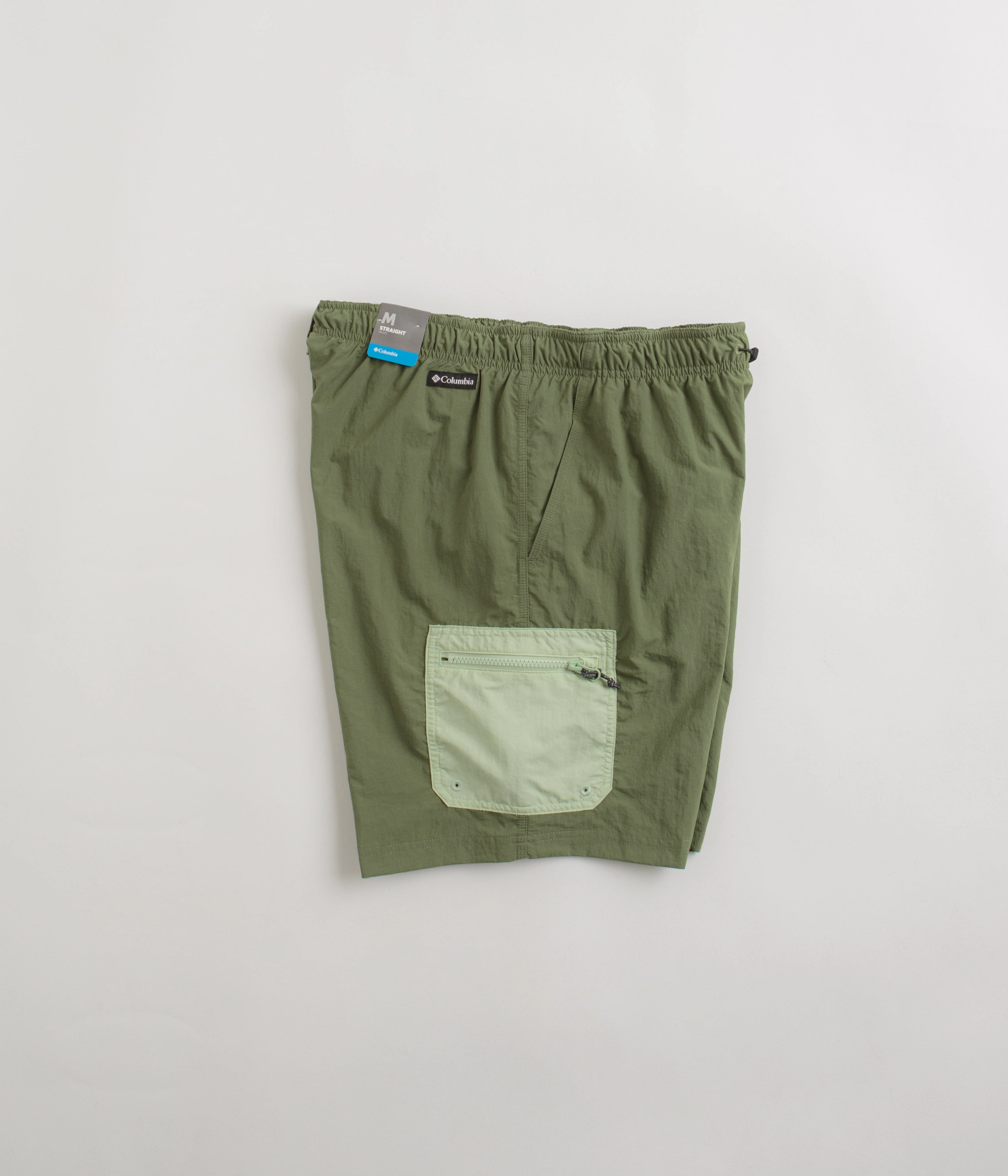 Columbia Summerdry Brief 7" Shorts - Canteen / Sage Leaf Quick Comfort