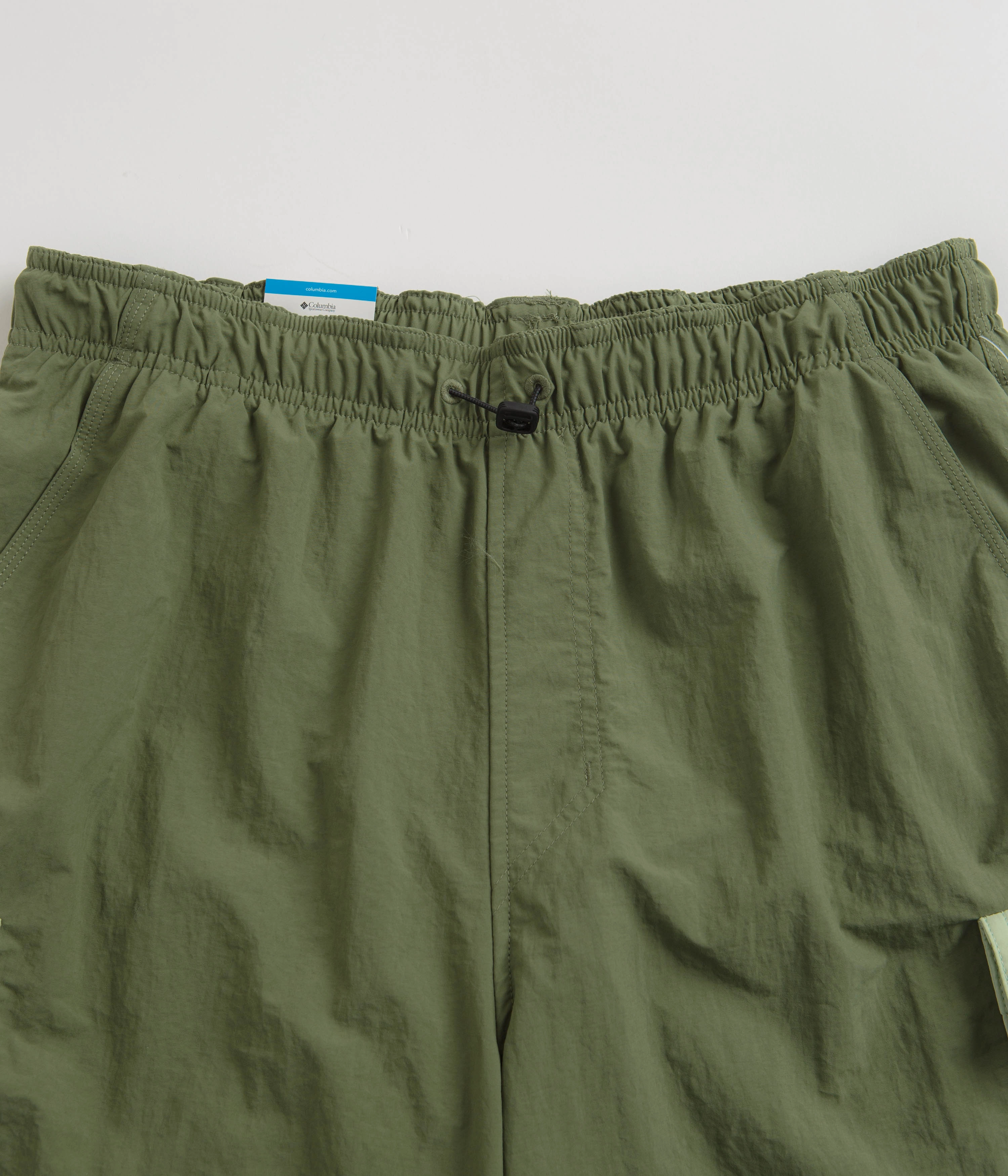 Movement Freedom linen option Columbia Summerdry Brief 7" Shorts - Canteen / Sage Leaf