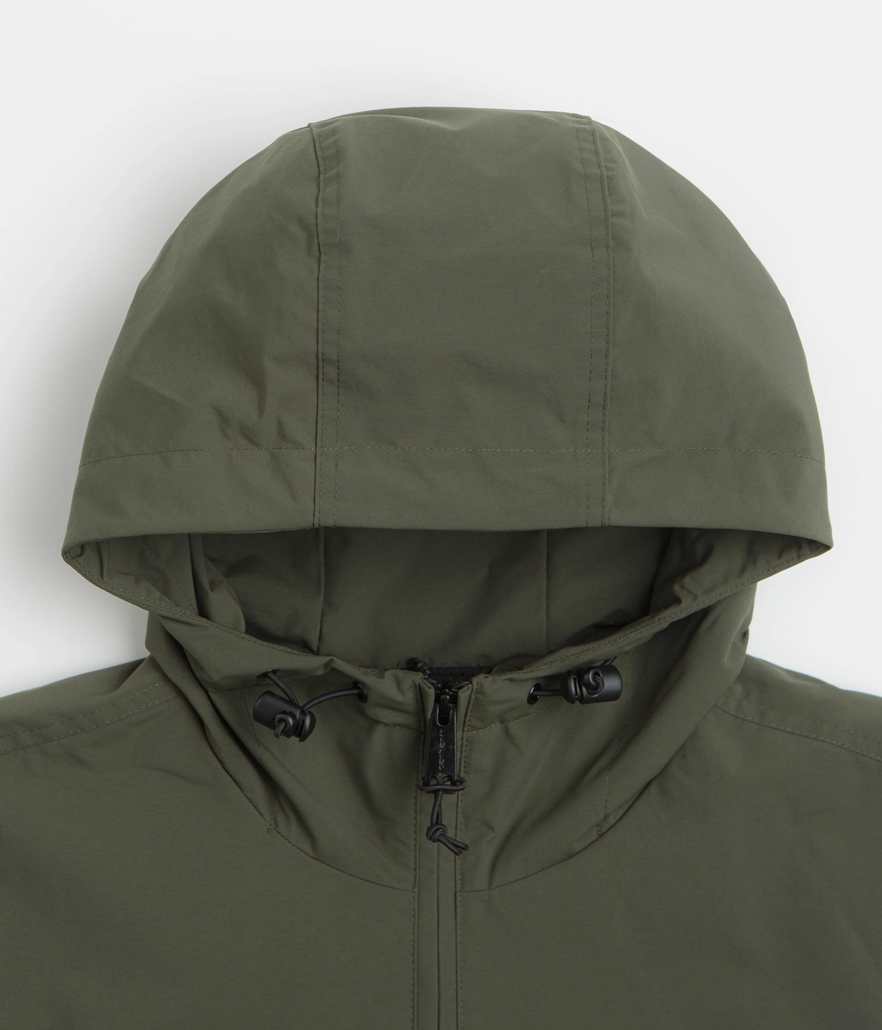 Casual Work Look Carhartt Summer Windbreaker Pullover Jacket - Turtle / White