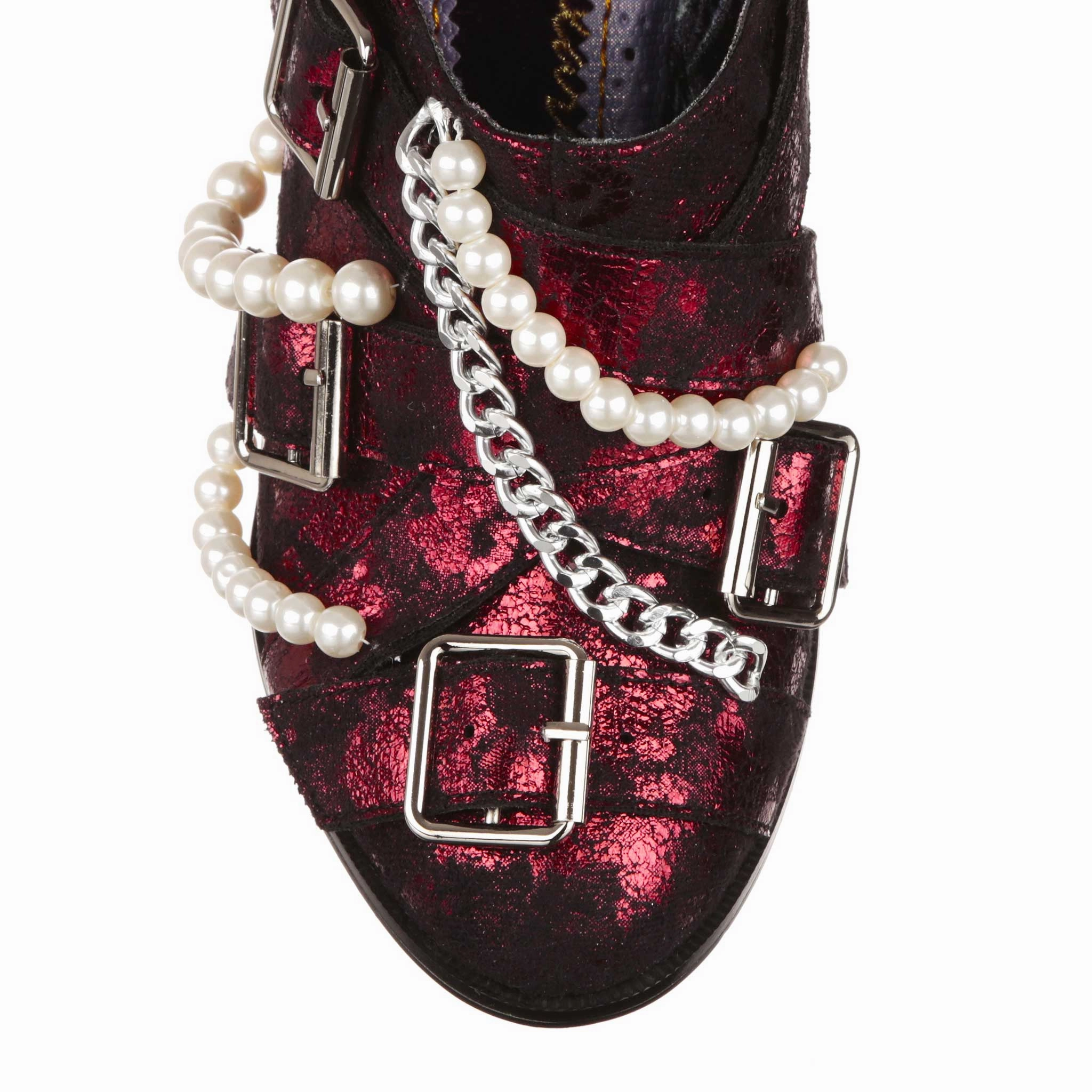 Pirate's Booty Gold High Heels Chic Vibes