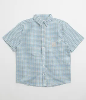 Edgy Fashion All-day Comfort Butter Goods Equipment Short Sleeve Shirt - Blue
