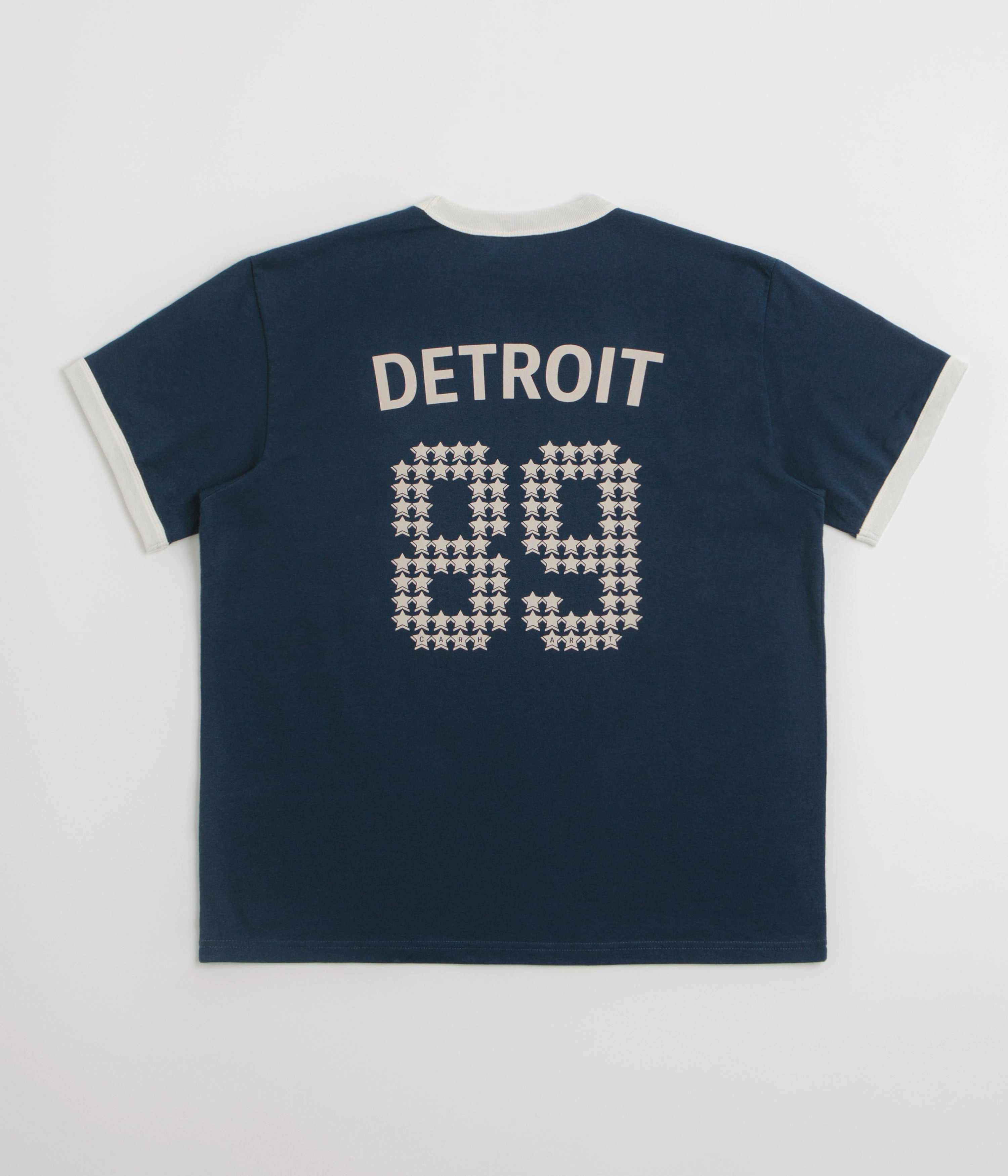 Carhartt 89 Ringer T-Shirt - Ink / Wax Cotton Blend