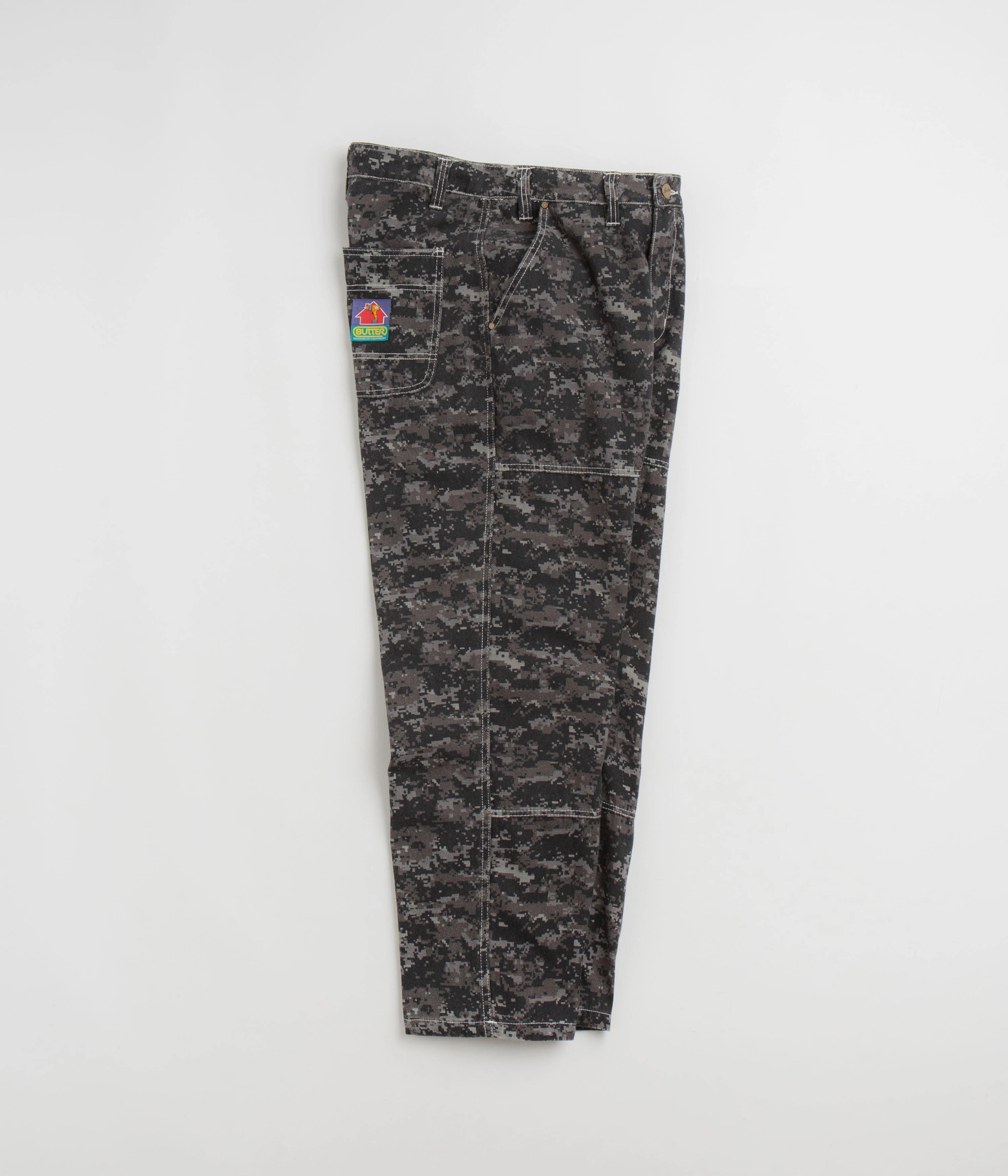 Breathable layers Day To Night Butter Goods Work Pants - Dark Digital Camo
