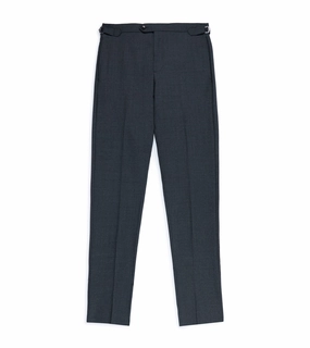 Stretchable Comfort City Ready Trunk Walbrook Wool Fresco Suit Trousers: Grey