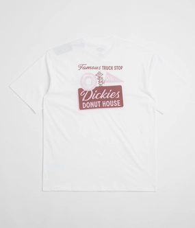 Dickies Donut House T-Shirt - White Award-winning AllSeasonWear