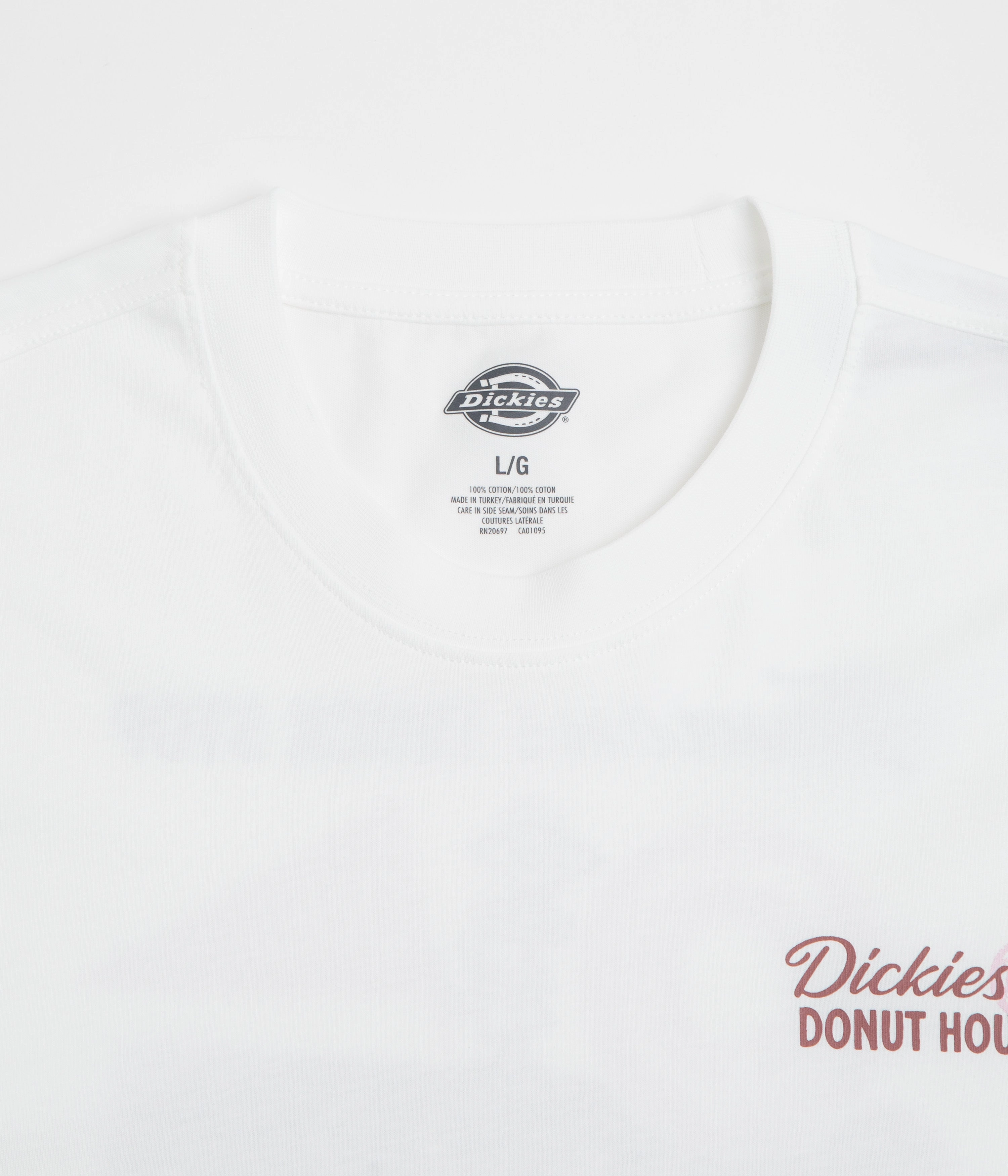 Dickies Donut House T-Shirt - White AllDay Comfort