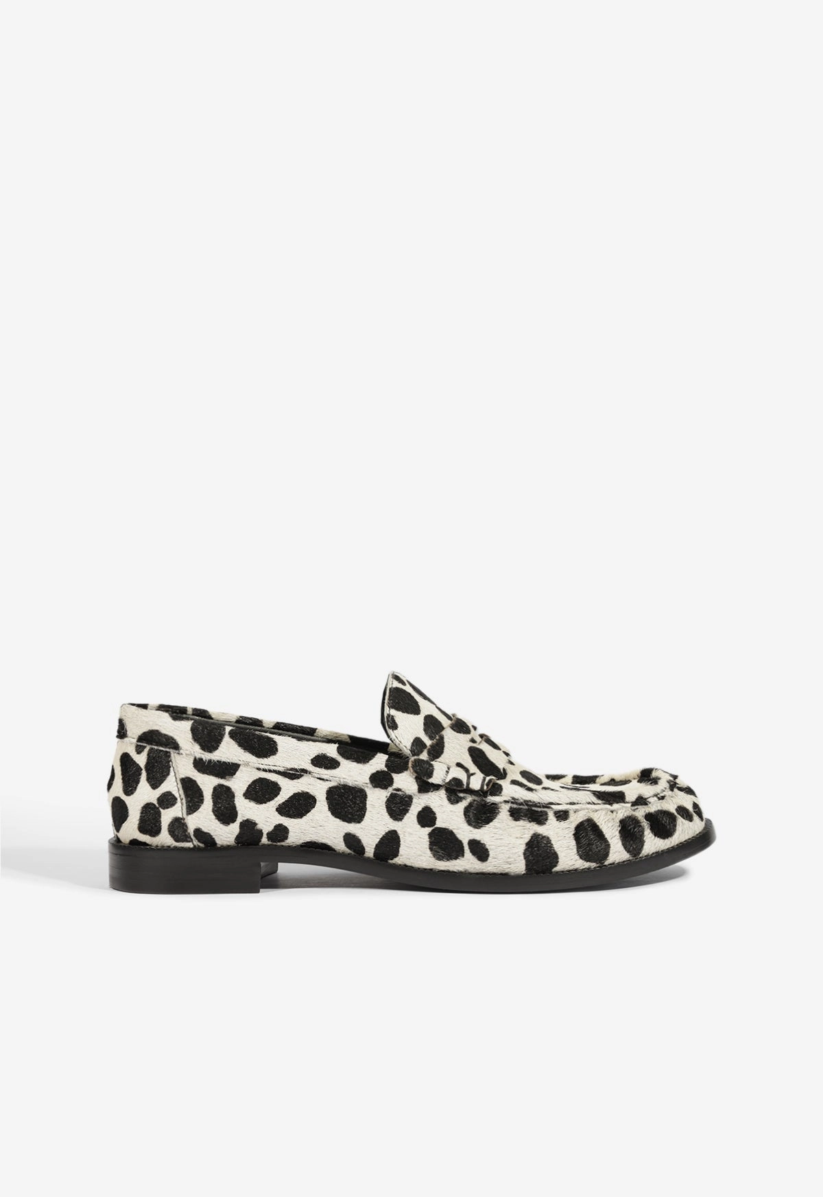 Tyche Calf Hair Flat Luxe Wedding Footwear