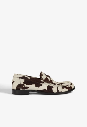 Smart Pumps Tyche Calf Hair Flat