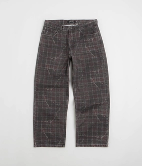 Fucking Awesome Distressed Plaid Fecke Jeans - Plaid Non Binding Cuffs Move Comfort