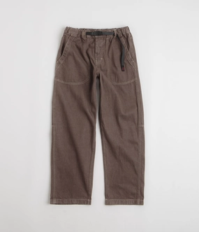 Stylish Fit Gramicci Japanese Slub Denim Pants - Amber