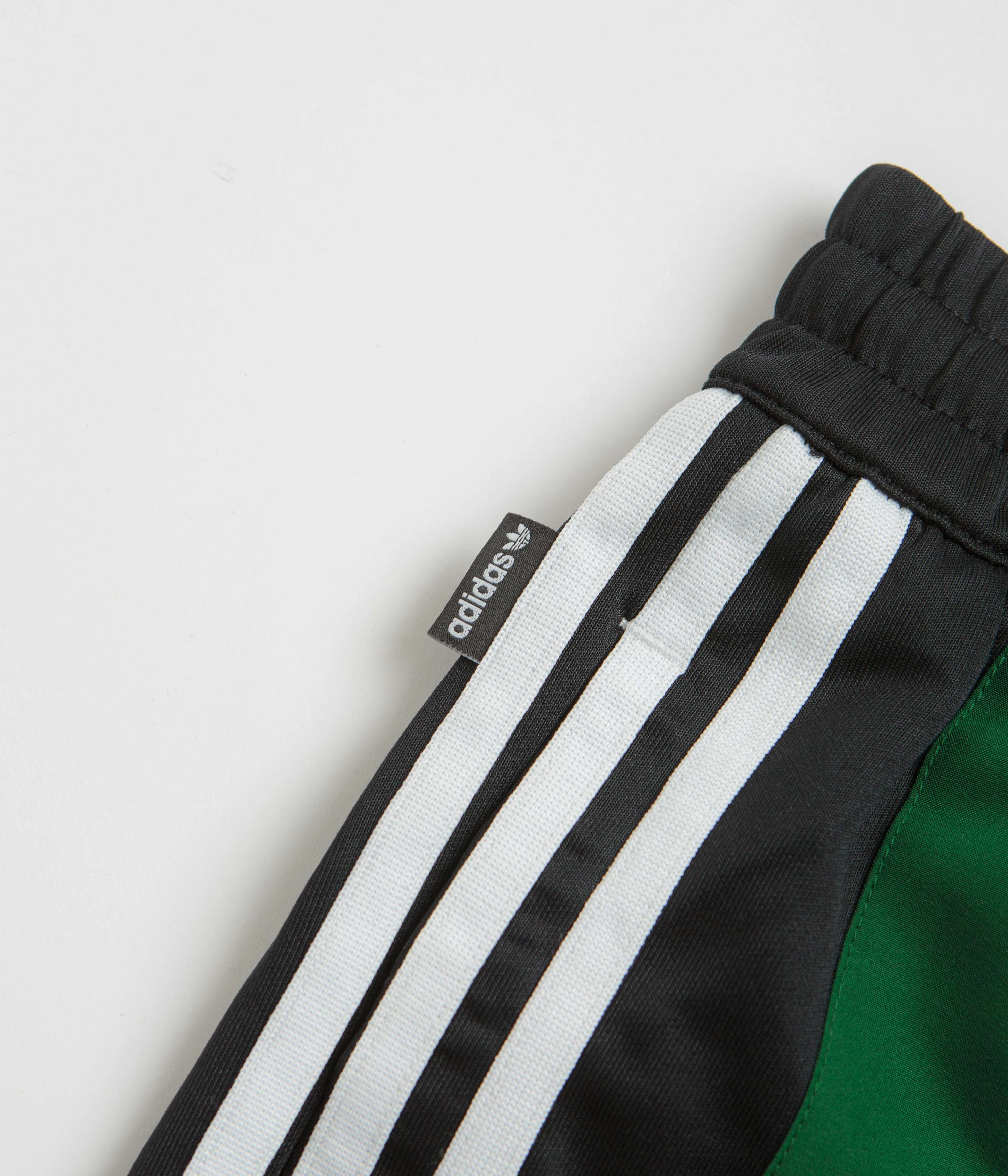 Adidas Skateboarding Football Shorts - Black / Dark Green / White Gusseted Crotch Design