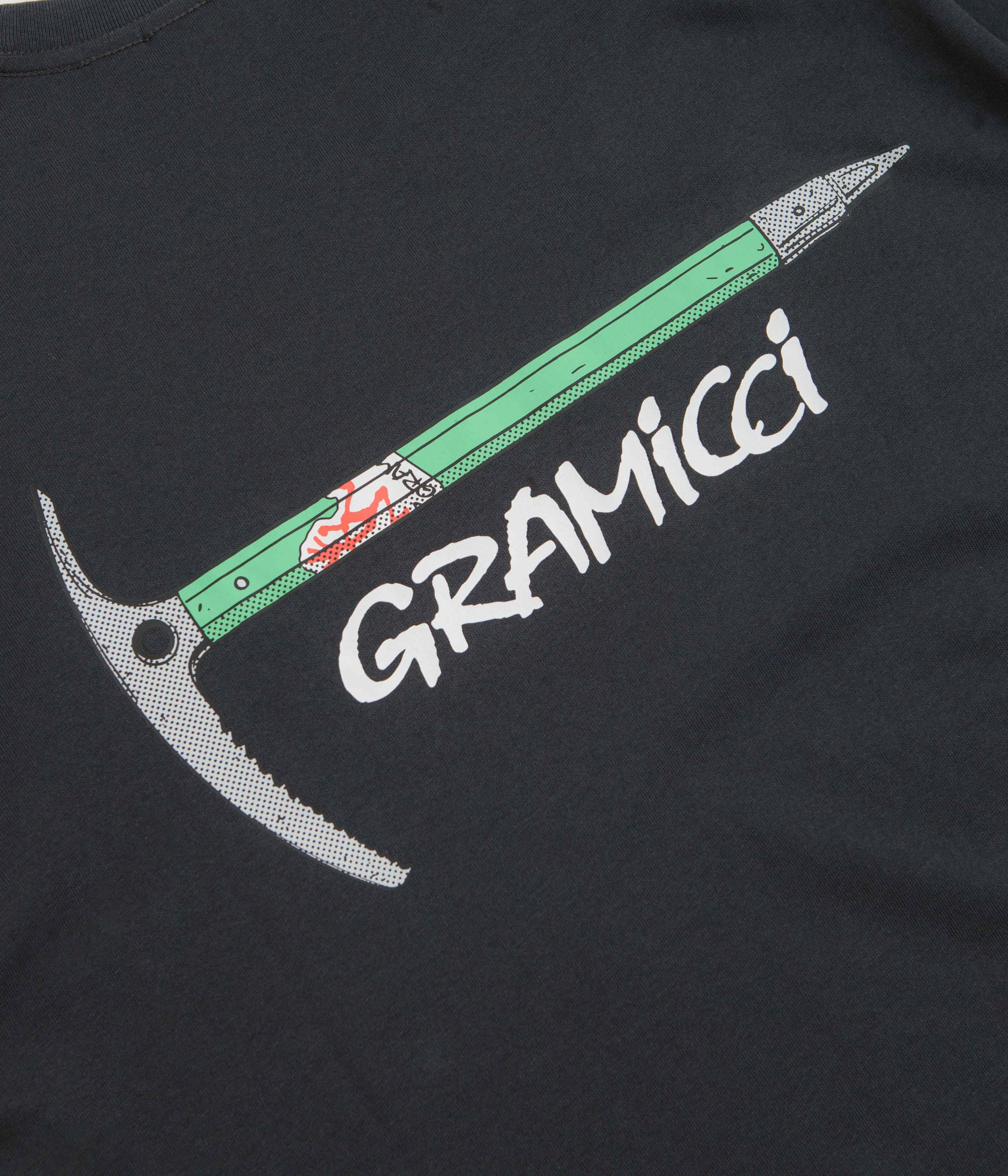 Chic and Cozy Wear Gramicci Ice Axe T-Shirt - Vintage Black