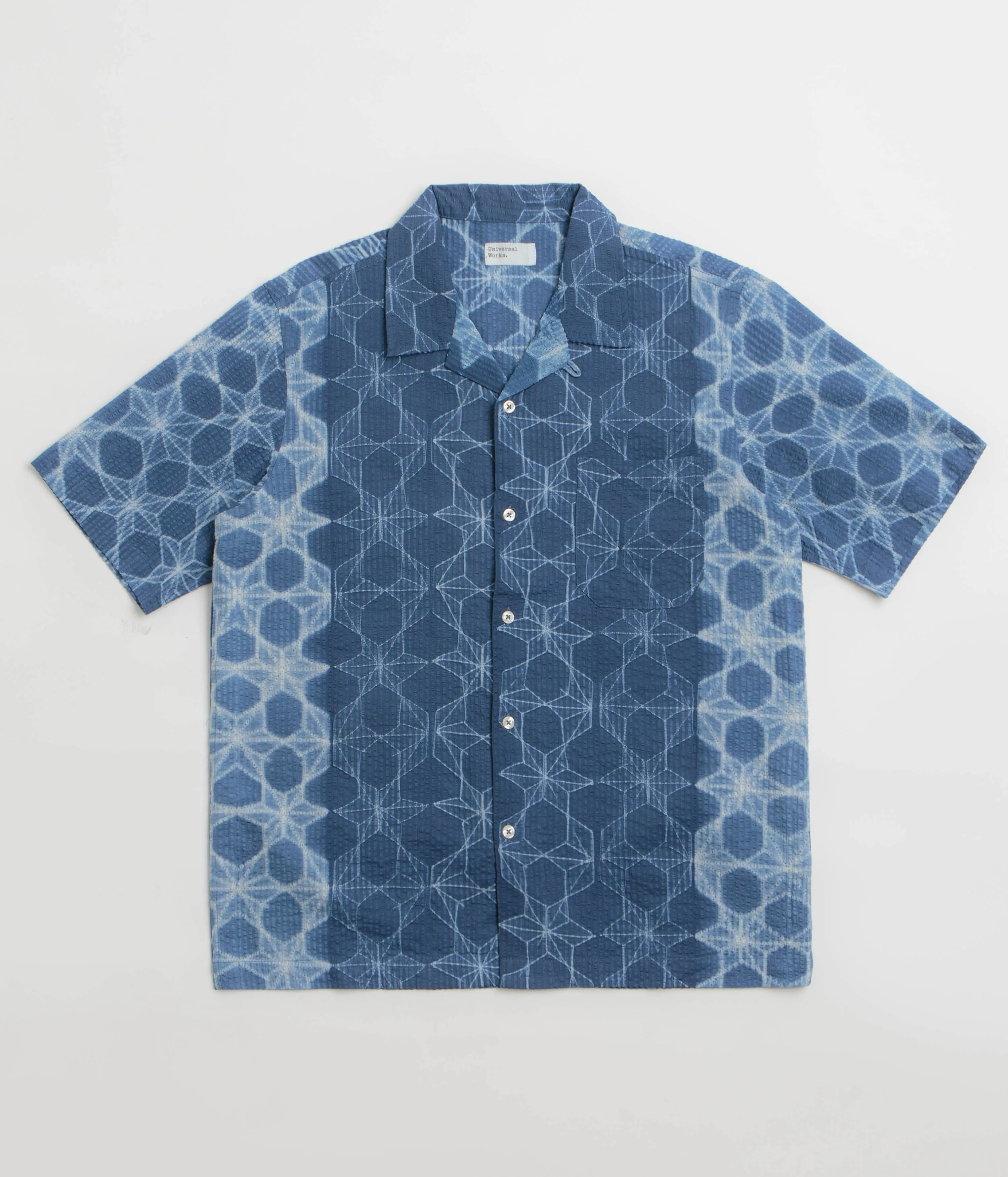 Wrinkle-Free Universal Works Road Shirt - Indigo