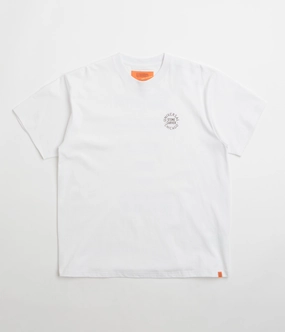 Universal Overall Historical Logo T-Shirt - White Weekend Style Trend Moisture Wicking Fabric