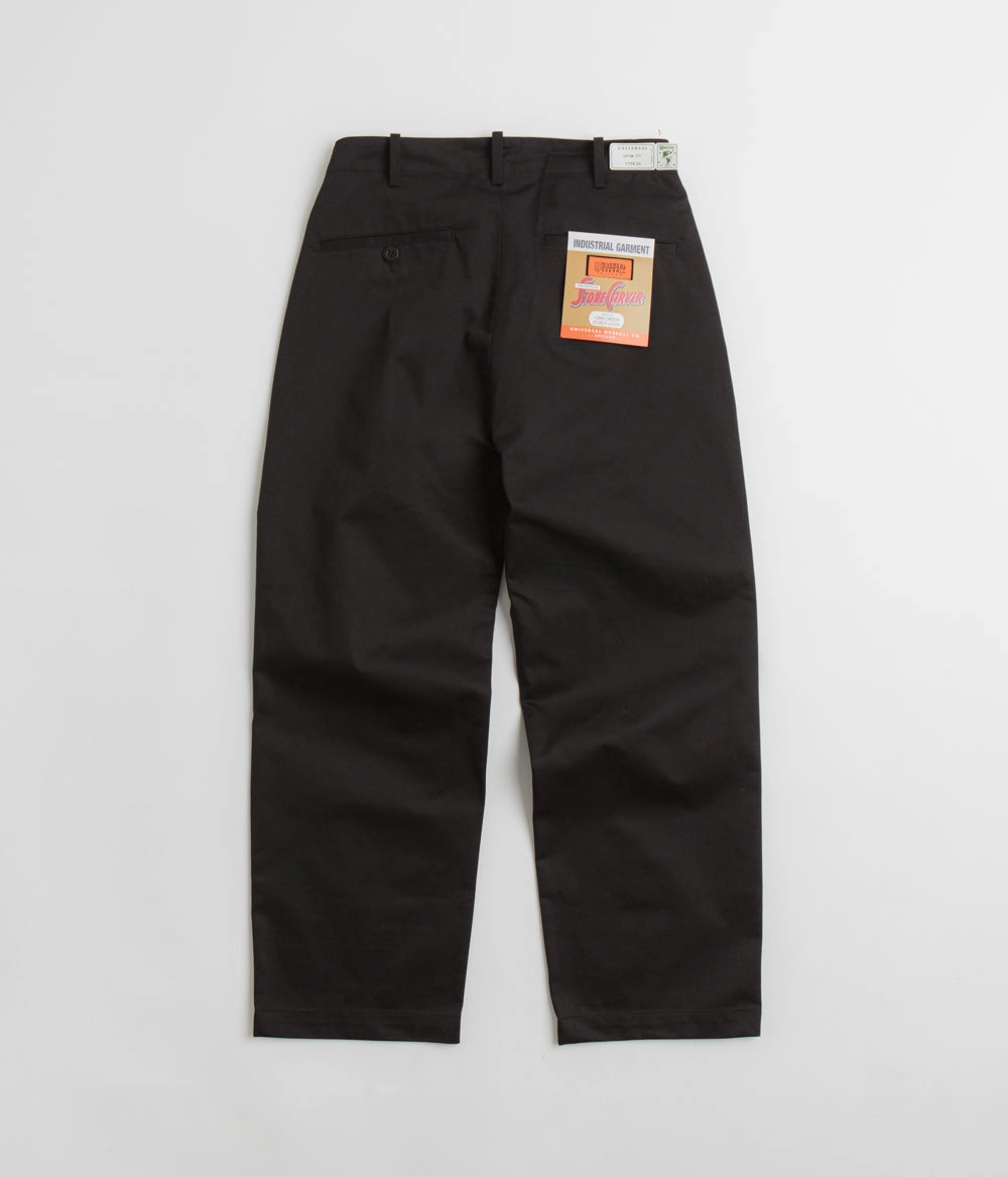 Universal Overall Type.04 Wide Pants - Black Hypoallergenic fabric Classic Comfort