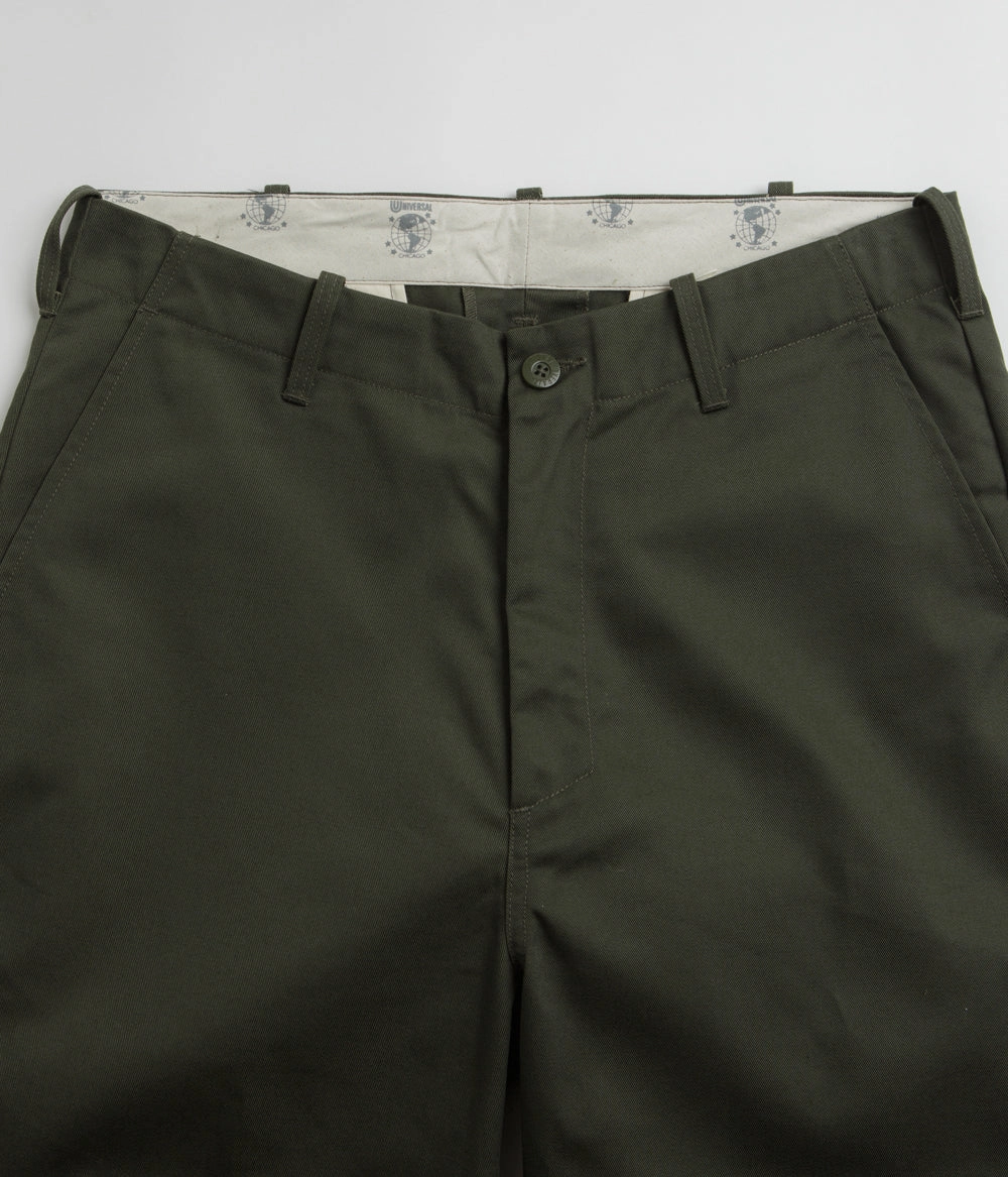 Universal Overall Type.04 Wide Pants - Khaki Flattering Shape SlimFit