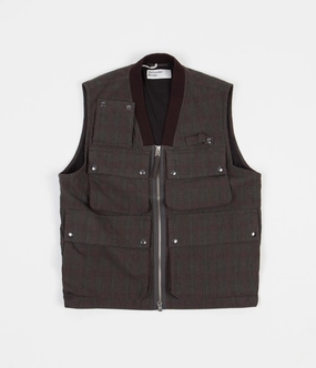 Universal Works Jojo Anglers Waistcoast - Grey Smart Design
