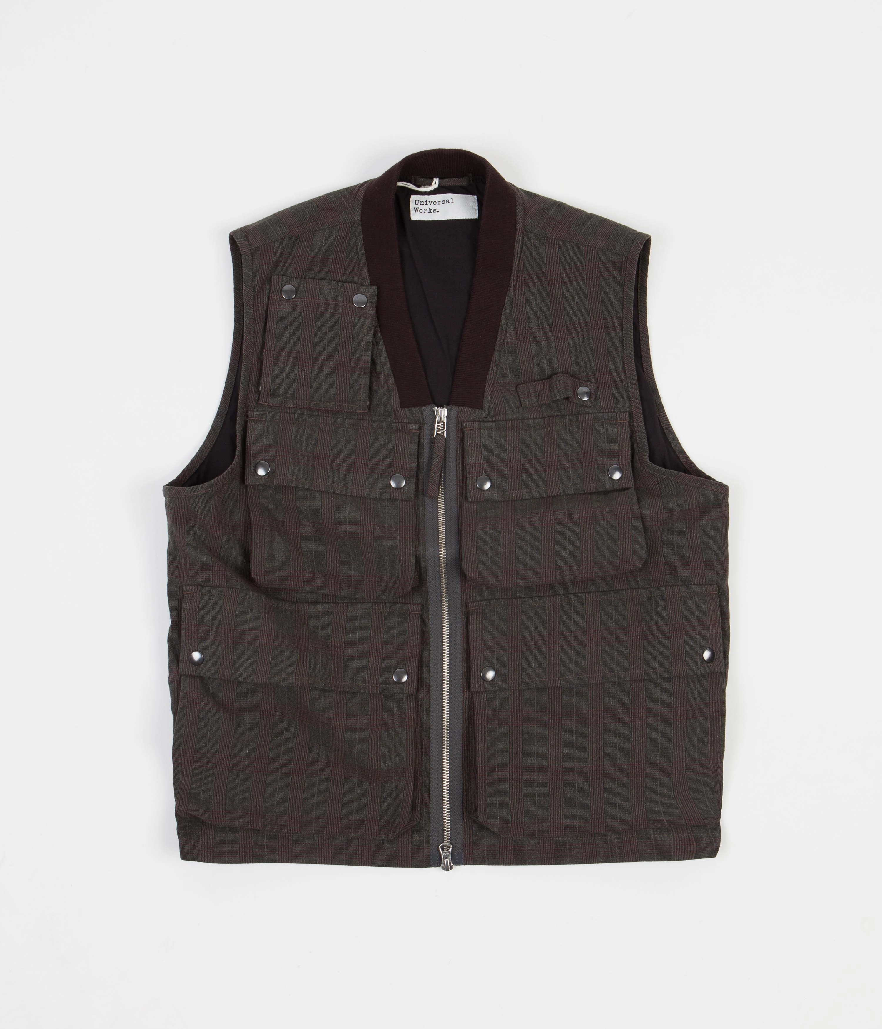 Universal Works Jojo Anglers Waistcoast - Grey Smart Design
