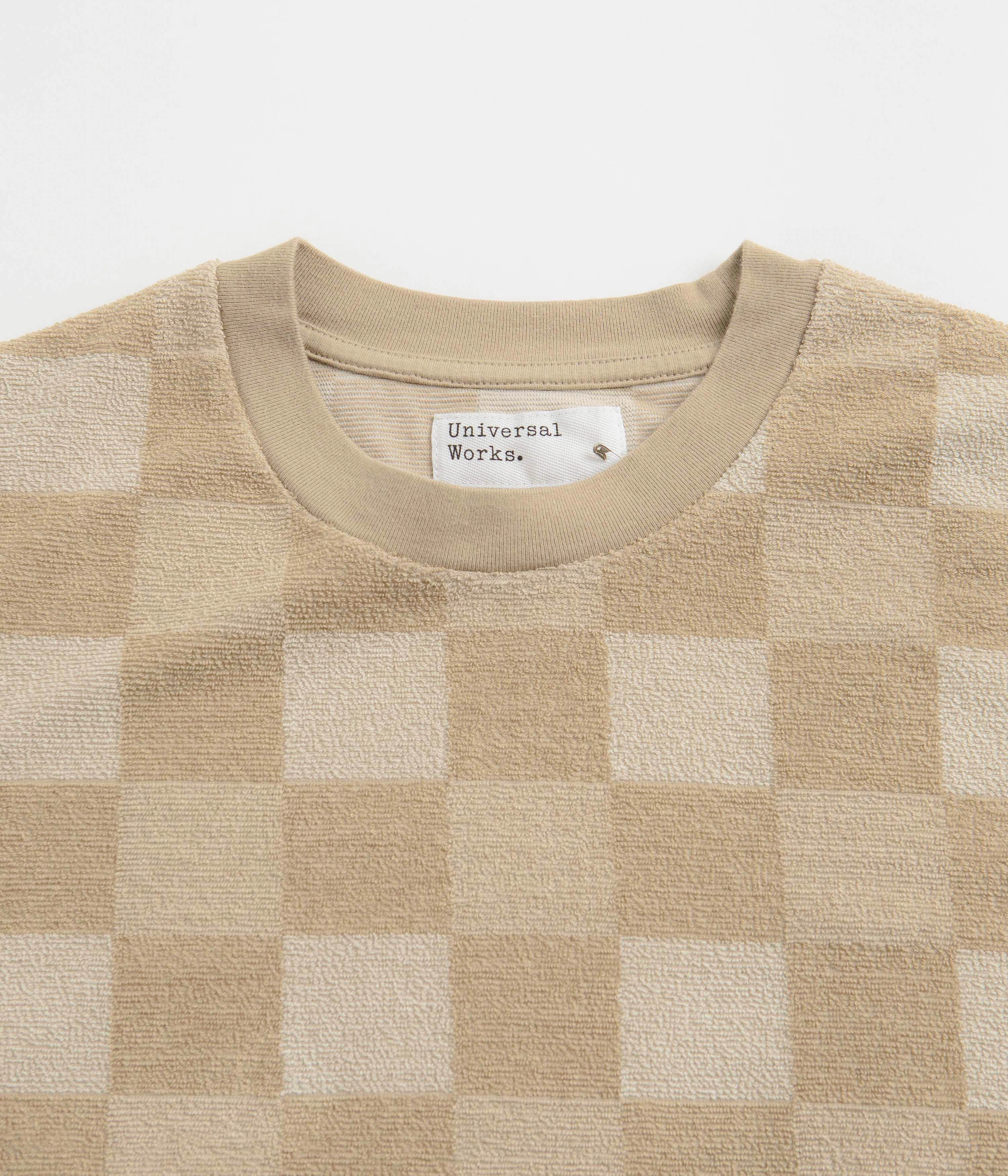Chilly Weather Comfy chic Universal Works Loose Crewneck Sweatshirt - Sand