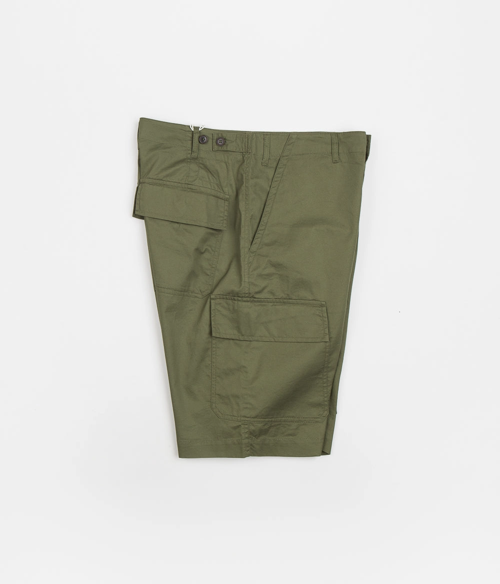 AbrasionResistant Contemporary Design Universal Works MW Cargo Shorts - Olive