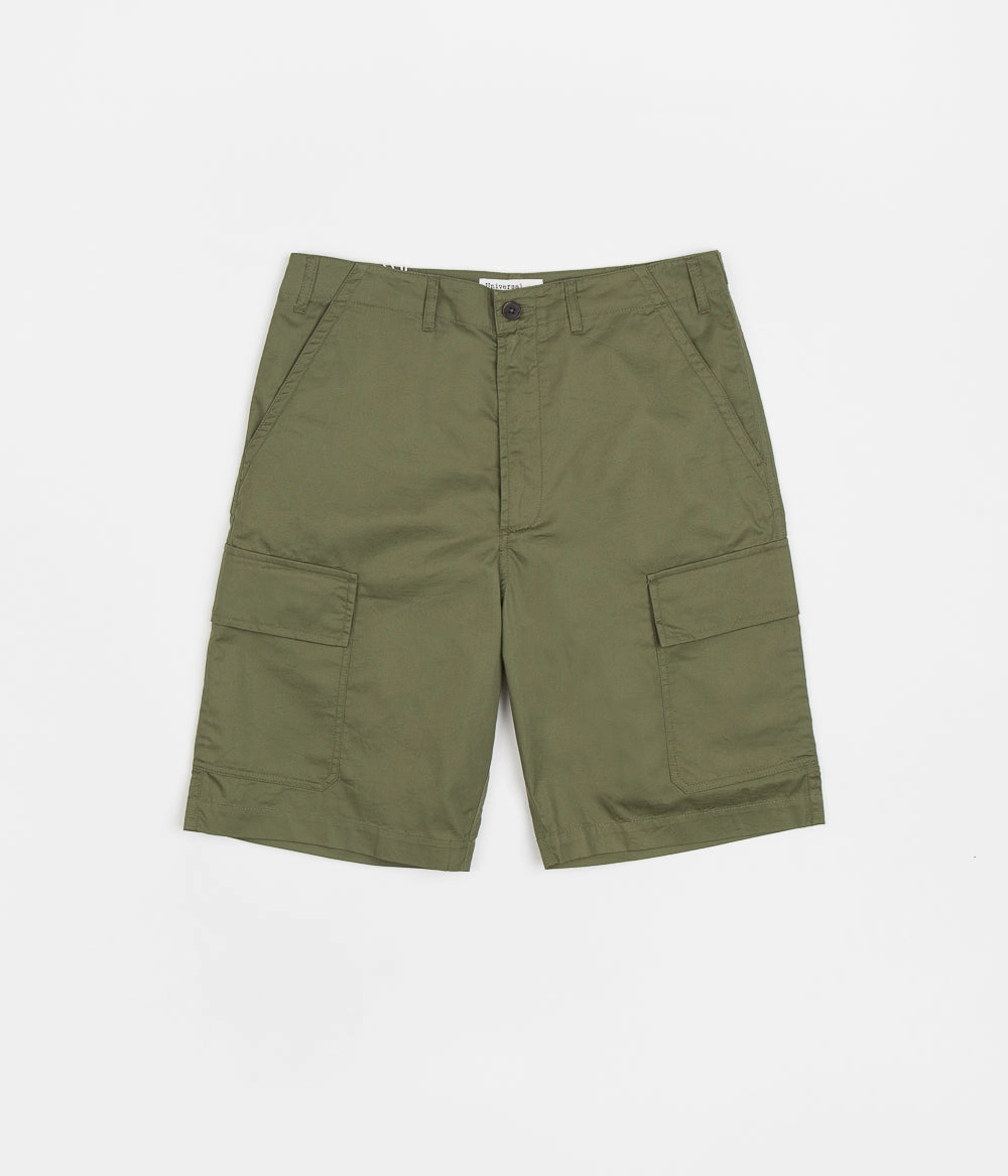 Workout Ready Design Universal Works MW Cargo Shorts - Olive