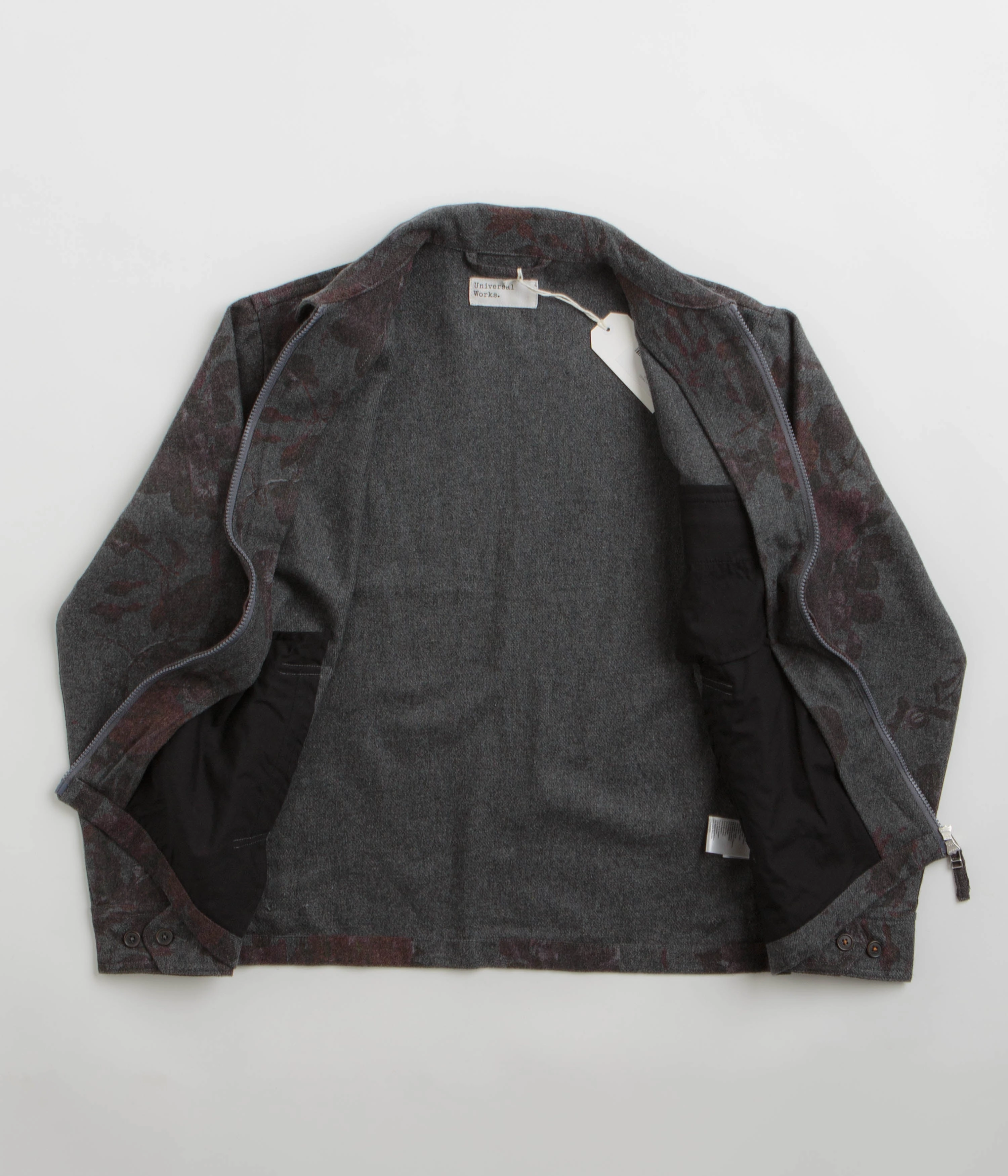 City Ready Style Universal Works Windcheater Jacket - Mid Grey