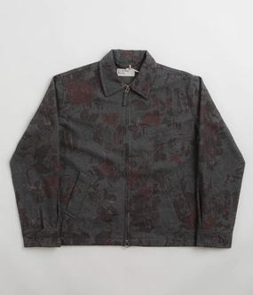 Universal Works Windcheater Jacket - Mid Grey NonRestrictive Movement Design