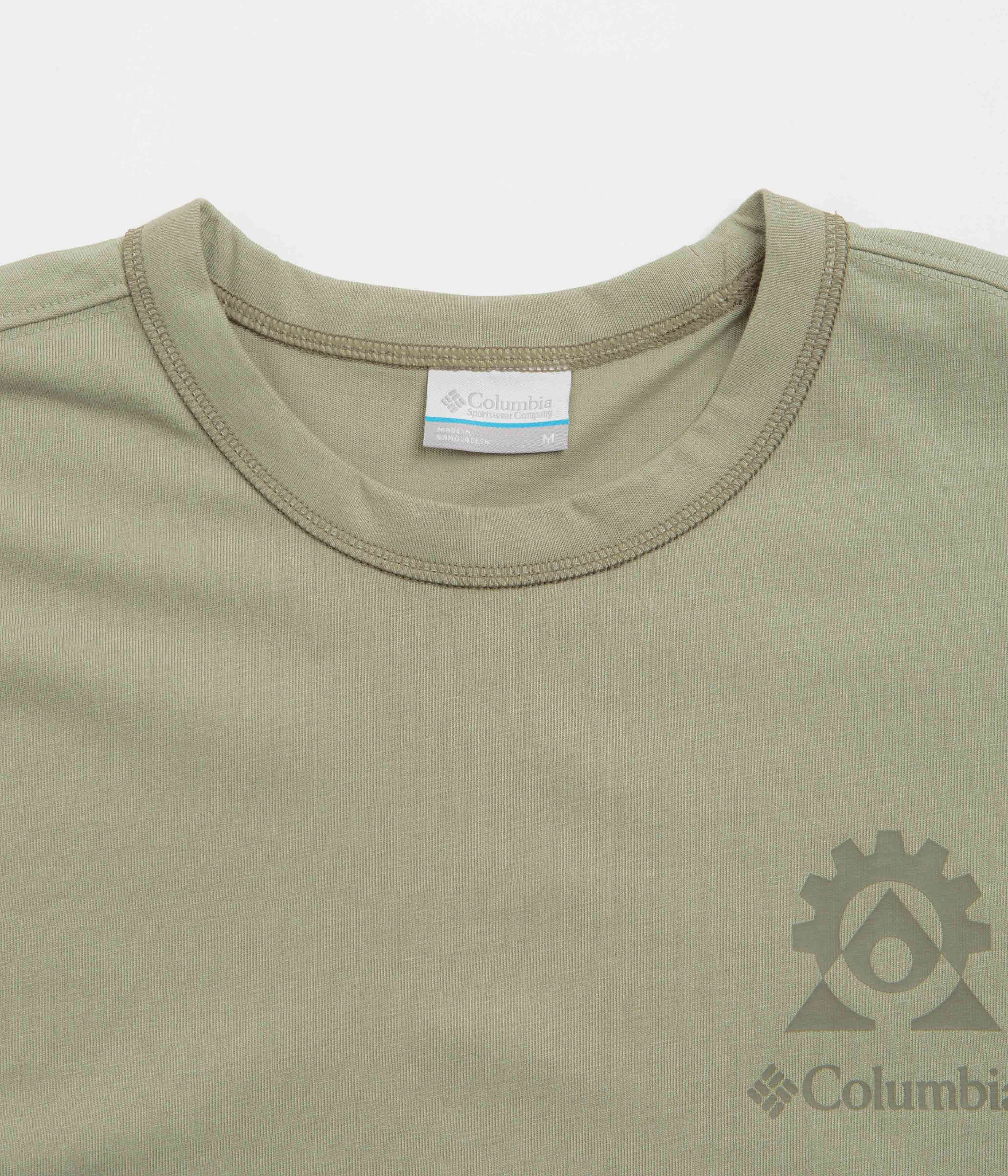 Heathered Texture Columbia Landroamer T-Shirt - Safari