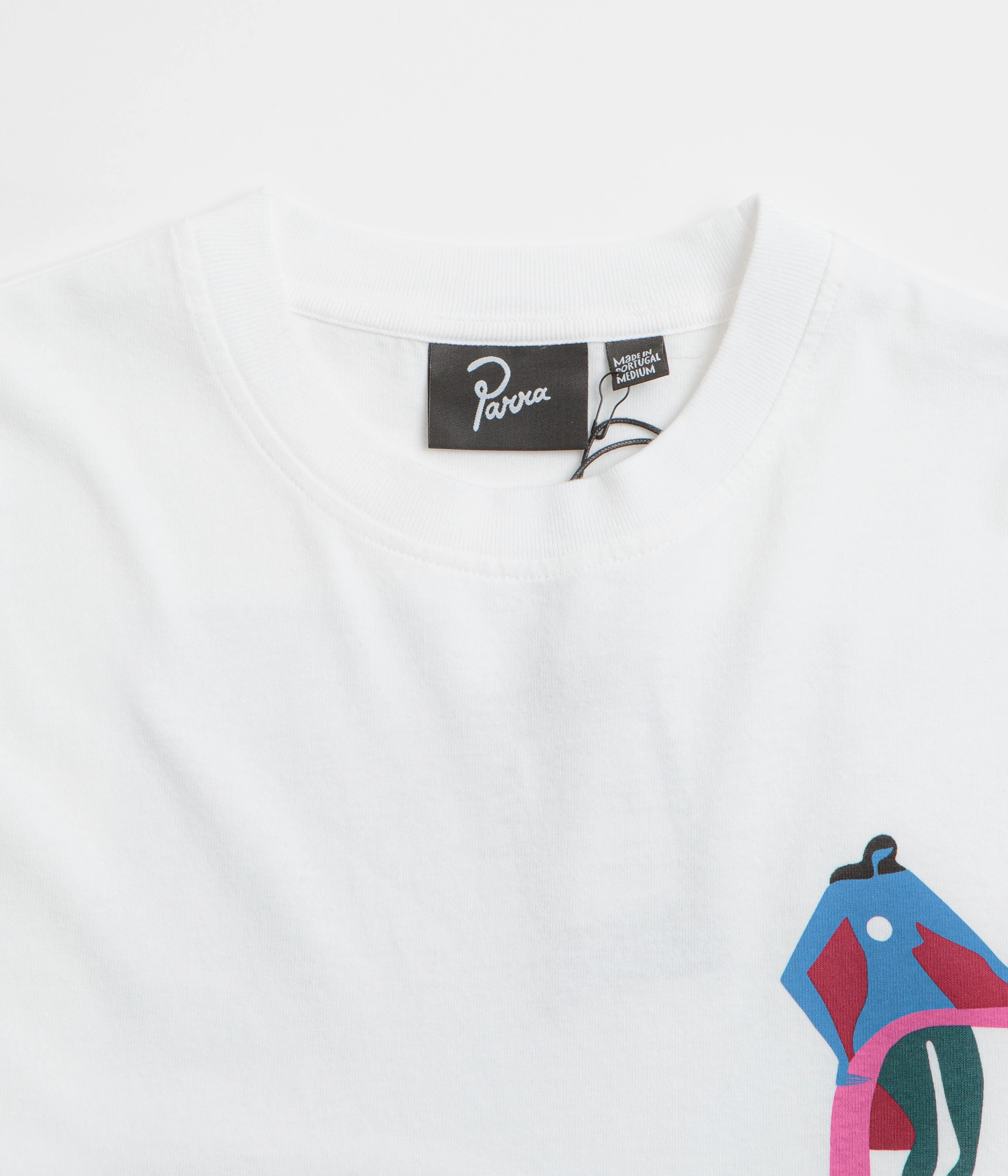 by Parra Lowering The Bar Long Sleeve T-Shirt - White Striped modernity