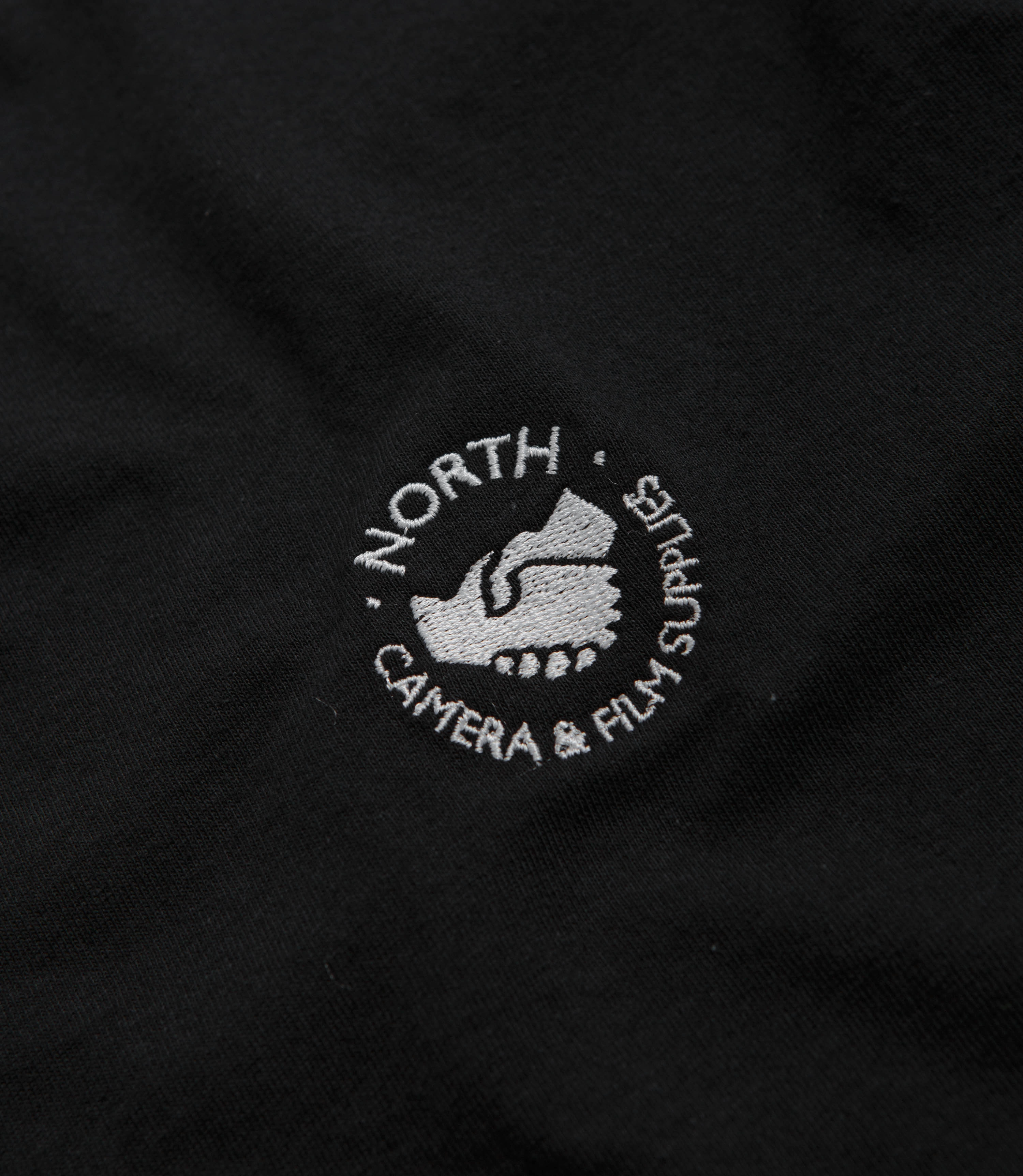 North Supplies Logo T-Shirt - Black / White graduation