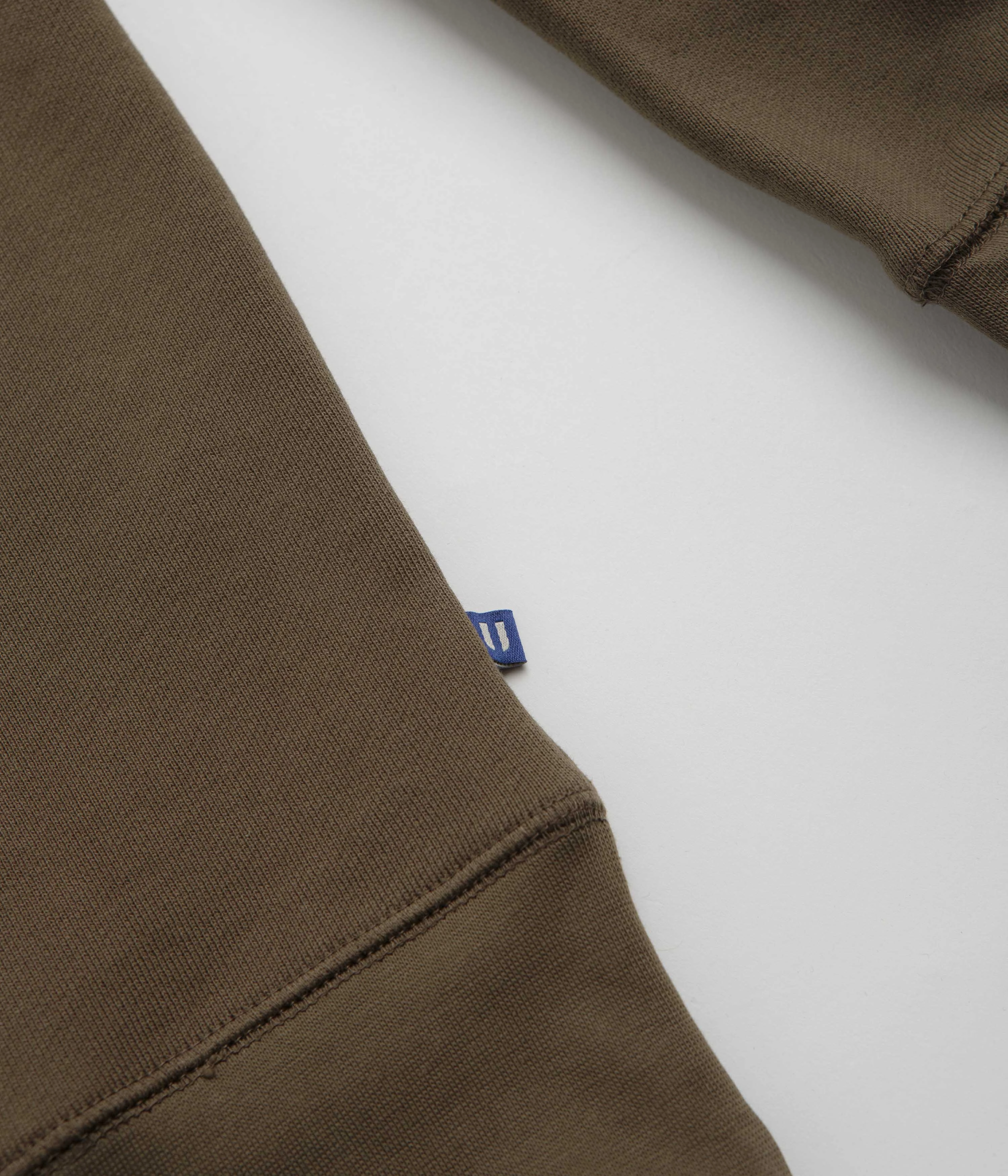 Uskees 7005 Crewneck Sweatshirt - Dark Taupe Soft Knit Layer Effortless Layering
