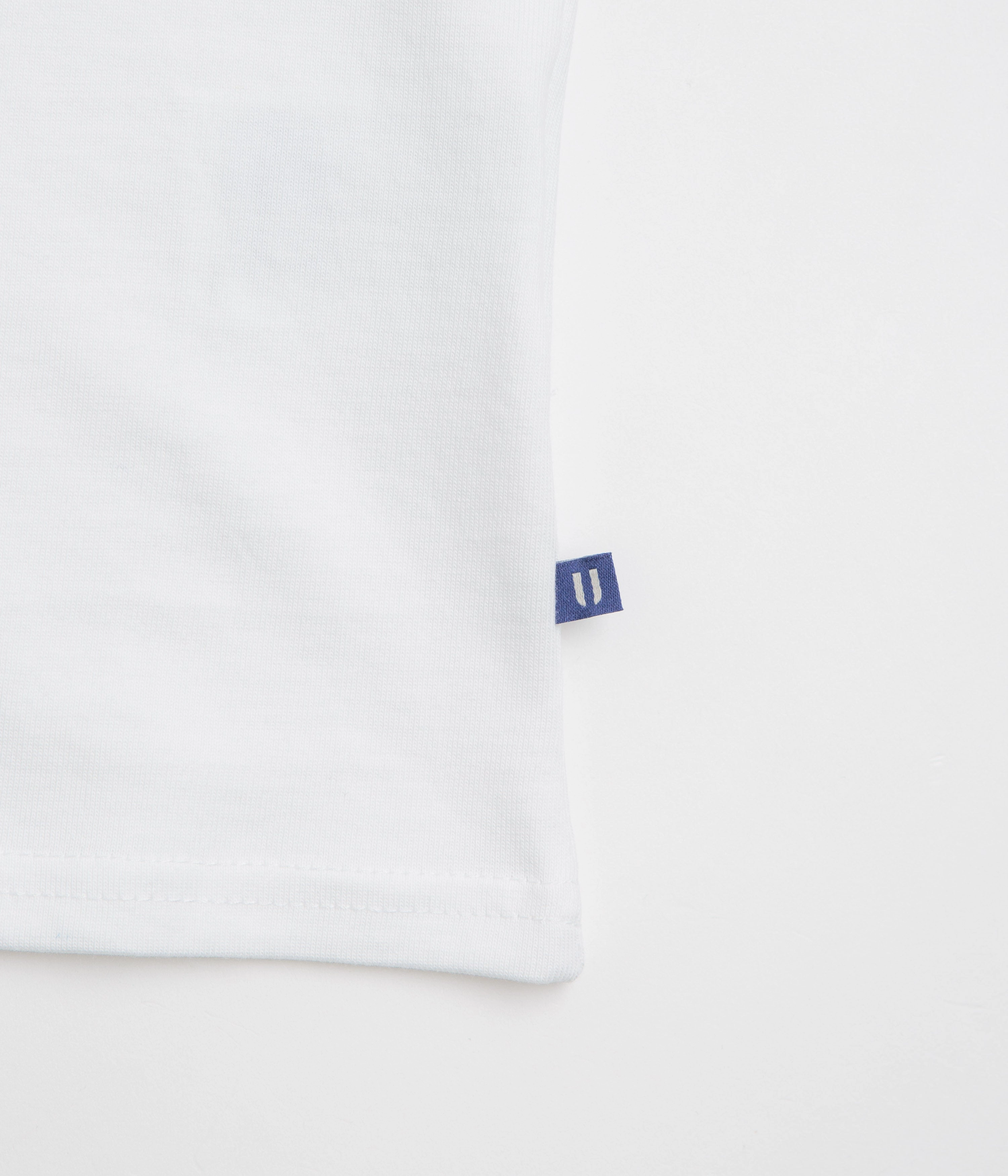 Uskees 7006 T-Shirt - White Layered Sleeve