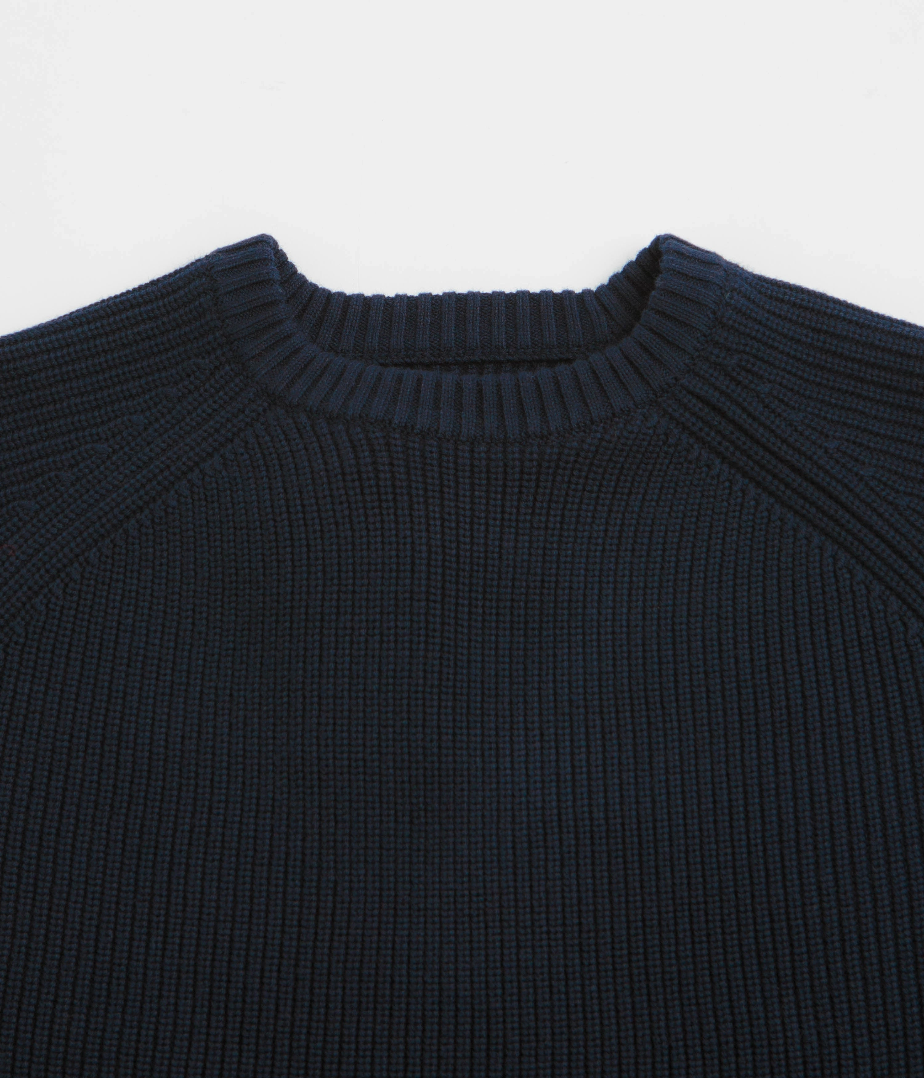 Essential Layer Quick Knit Uskees 7013 Knit Crewneck Sweatshirt - Midnight Blue