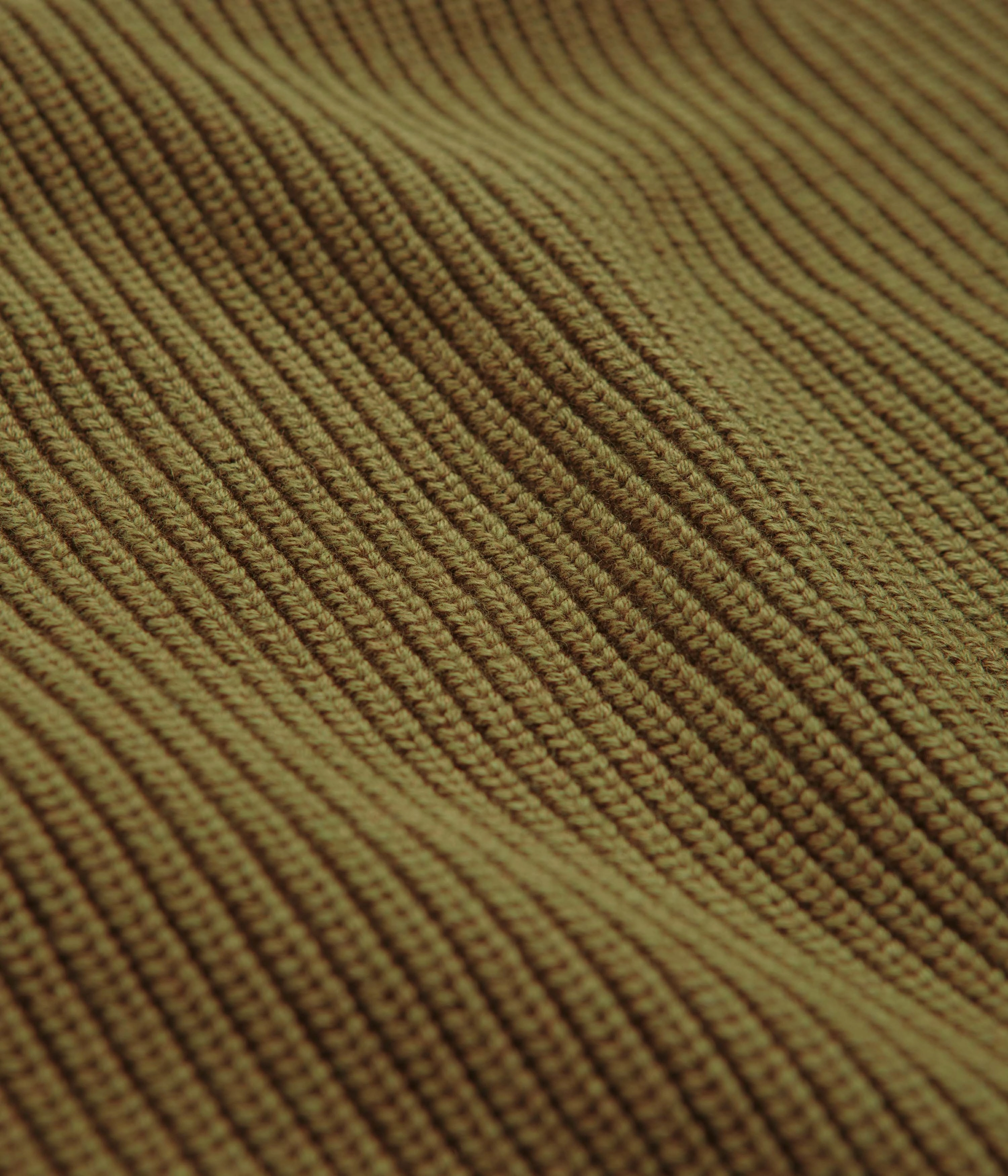 Natural Fiber Blend Uskees 7013 Knit Crewneck Sweatshirt - Woodland Green