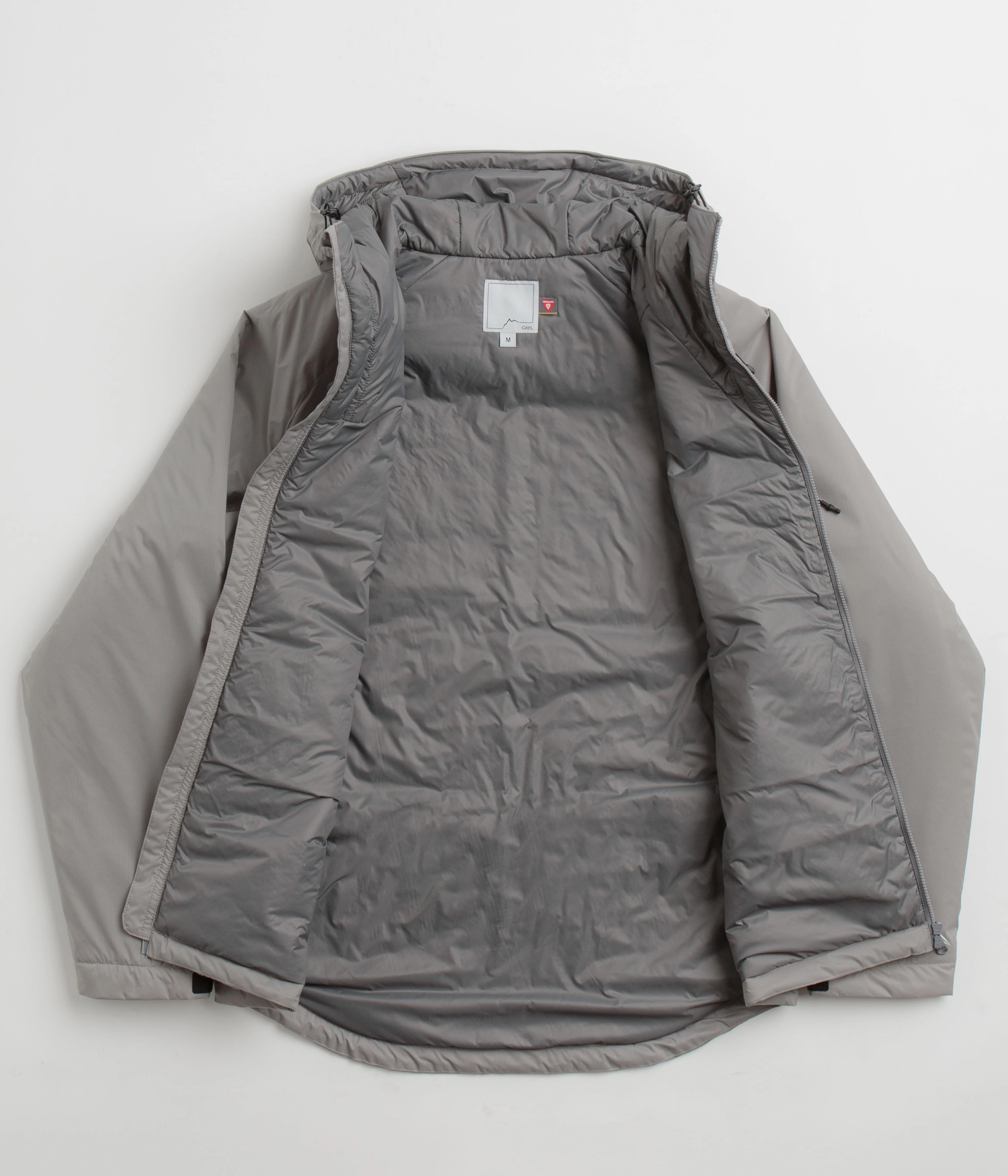 Spring Layer Adjustable Hem Cayl Primaloft Jacket - Grey