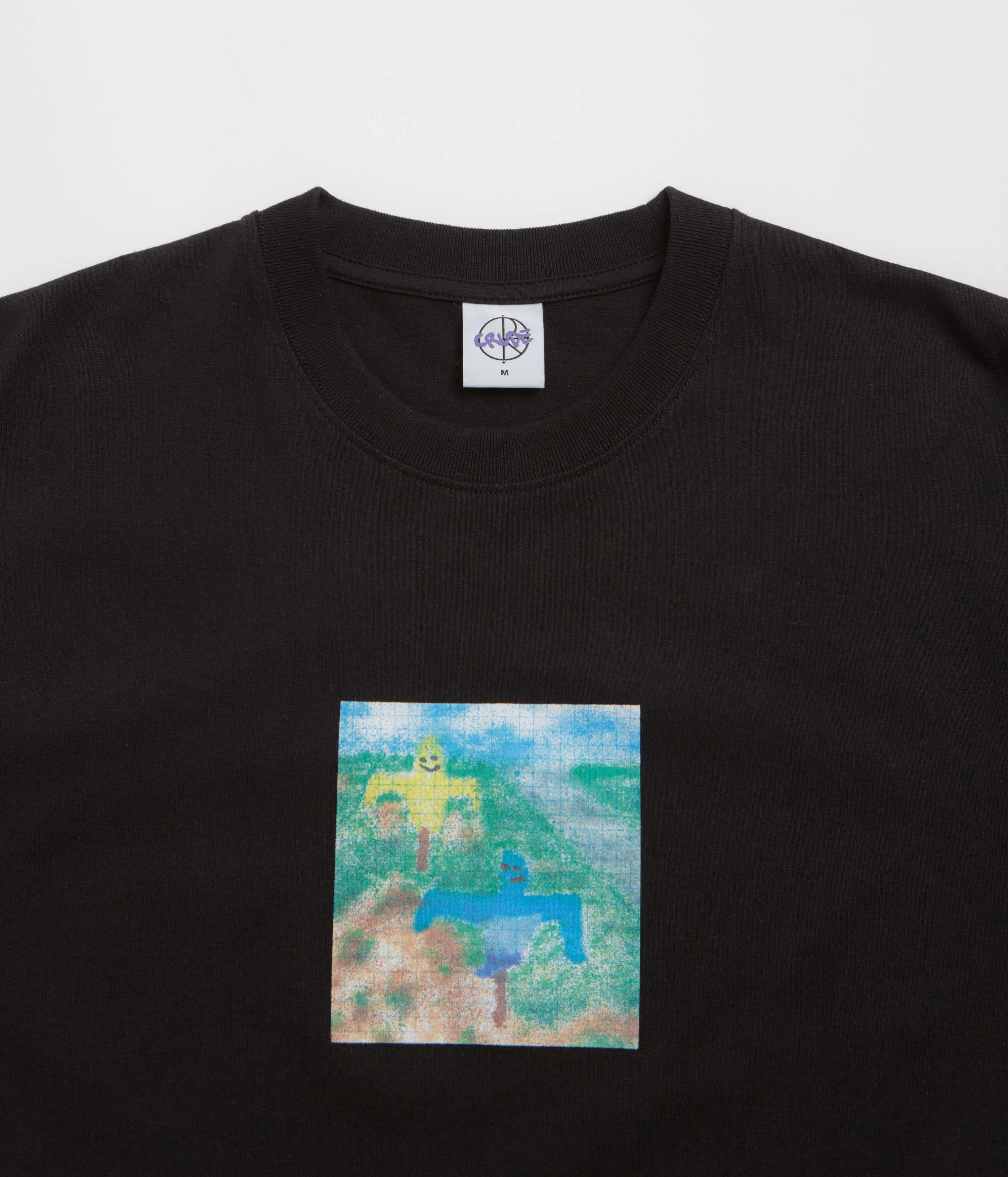 Polar Scarecrow T-Shirt - Black loose fitting