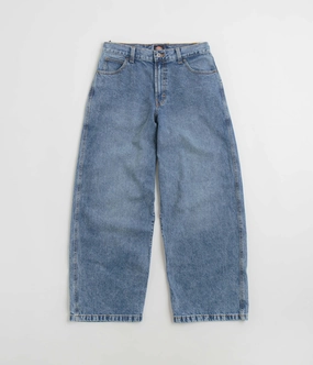 Dickies Loose Wave Jeans - Rinsed Blue / Fade ReflectiveTrim Adjustable Drawcord